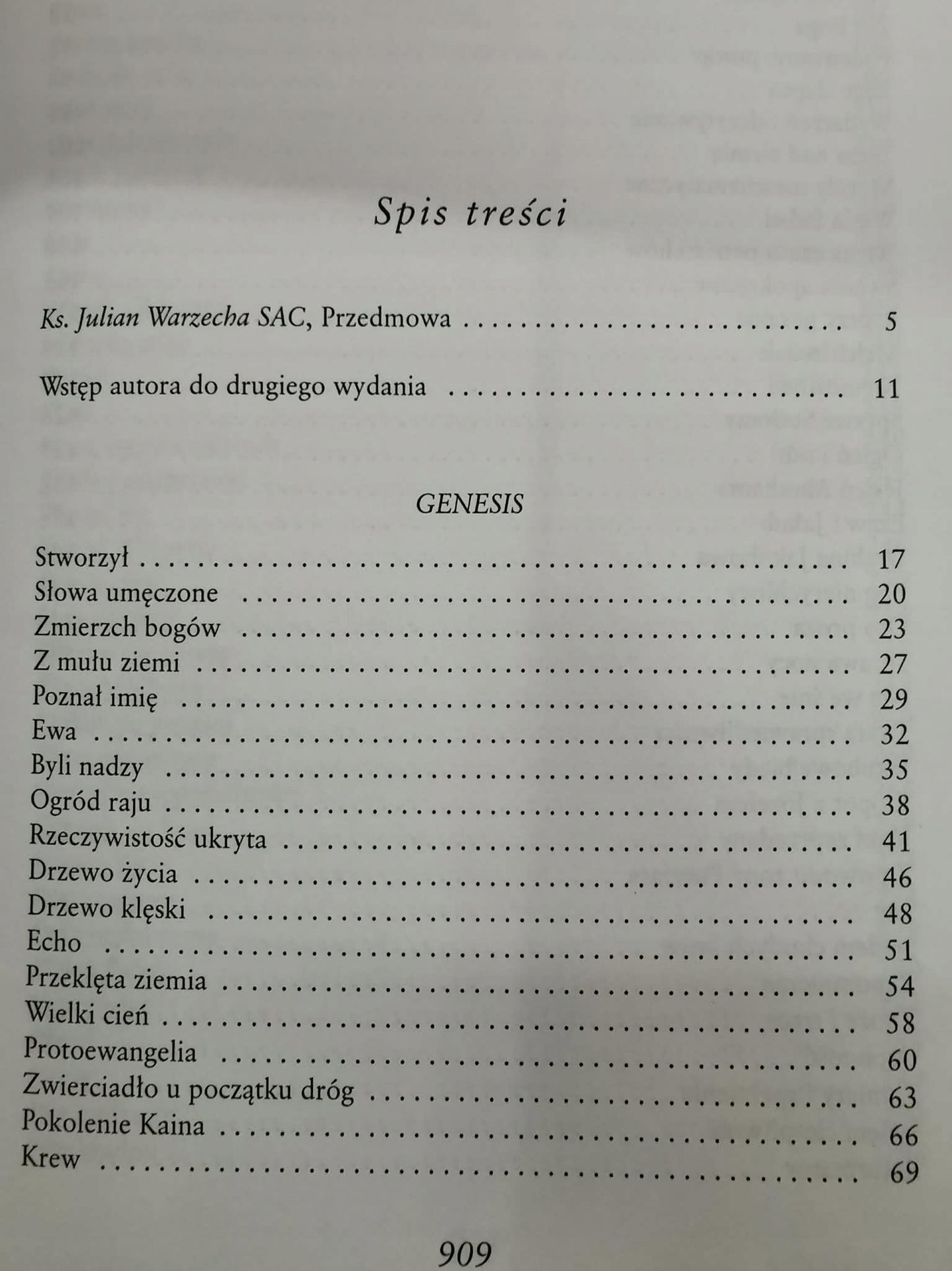 STARE PRZYMIERZE, Tadeusz Żychiewicz
