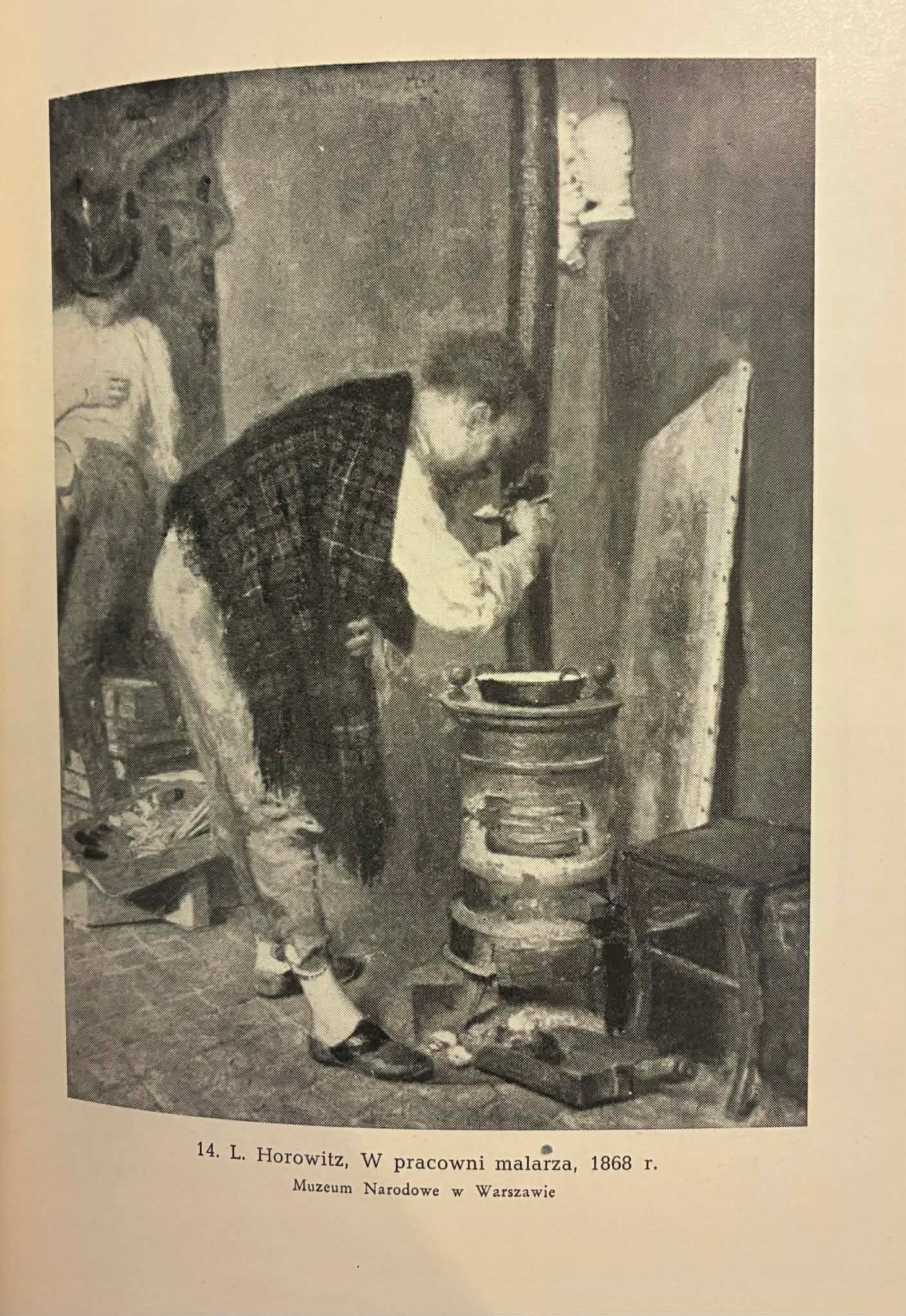 Początki handlu obrazami w środowisku Warszawskim Ryszkiewicz [Dedykacja]