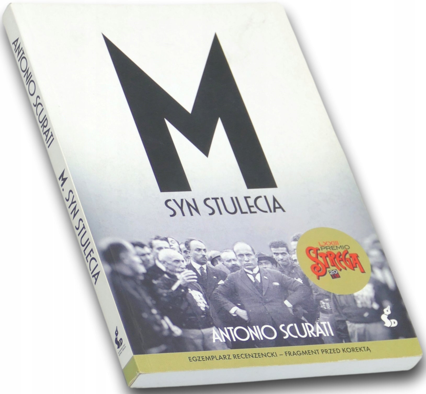 M. Syn stulecia, A. Scurati [egzemplarz recenzencki fragment przed korektą]