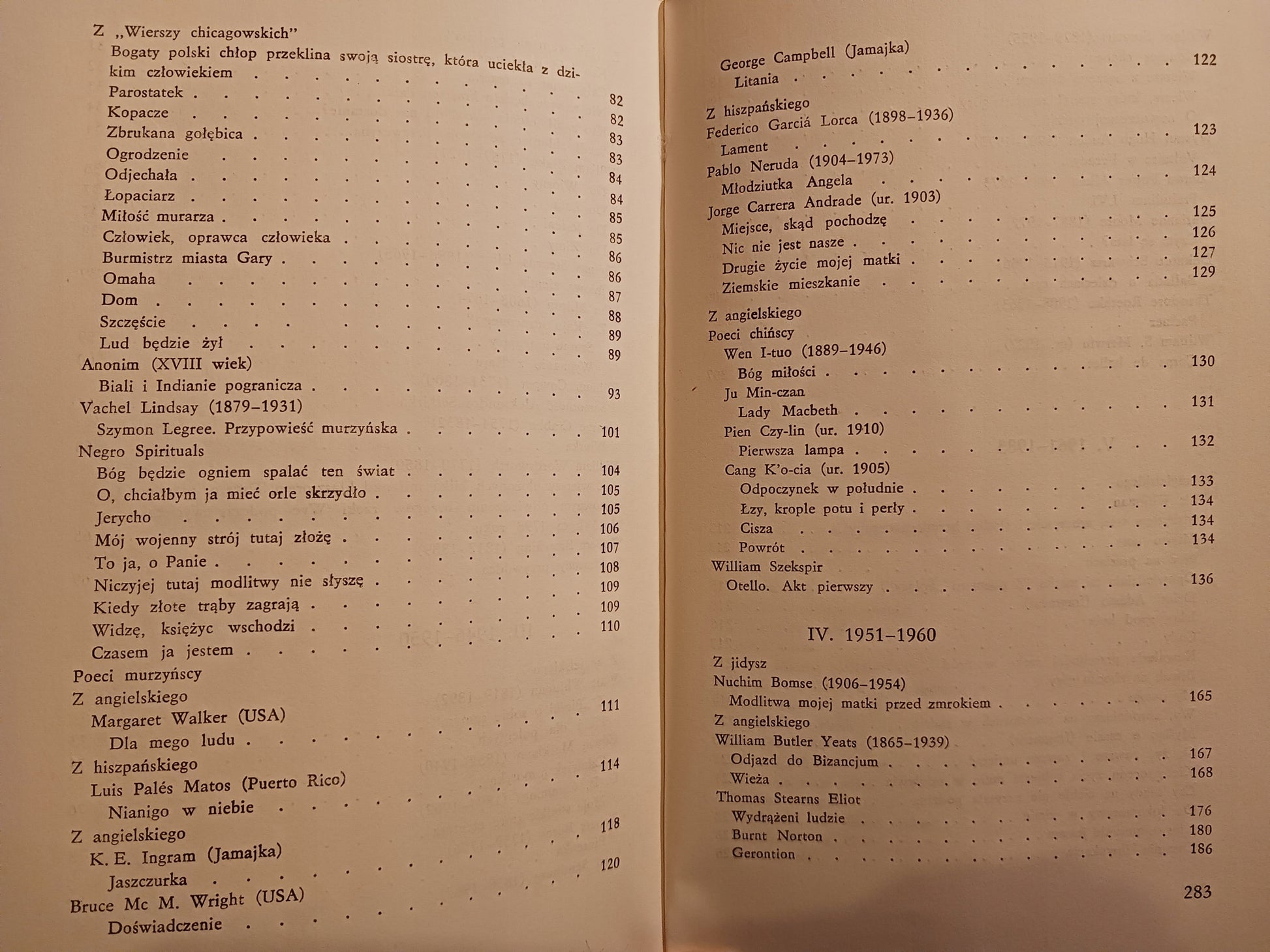 Mowa wiązana Czesław Miłosz [dedykacja odautorska na stronie tytułowej]