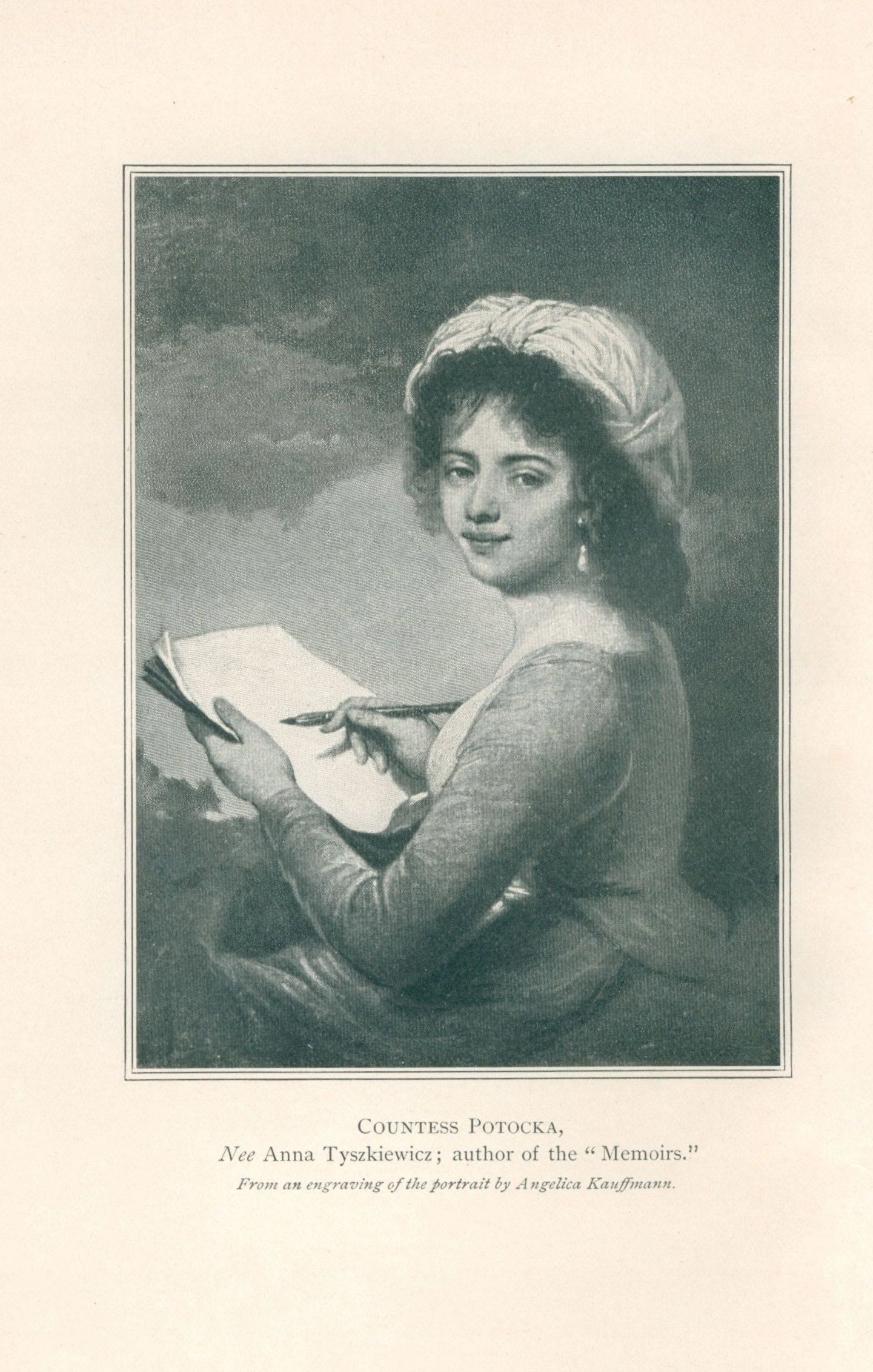 Memoirs of the Countess Potocka, Potocka Anna z Tyszkiewiczów