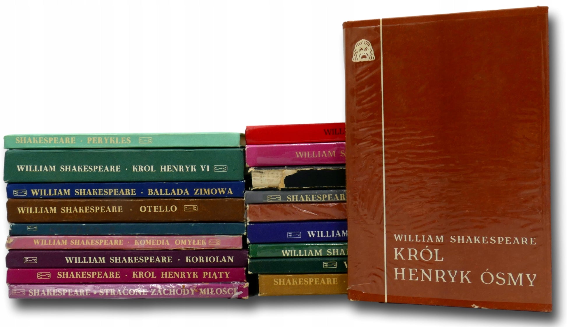Zestaw 19-stu książek Williama Shakespeare'a