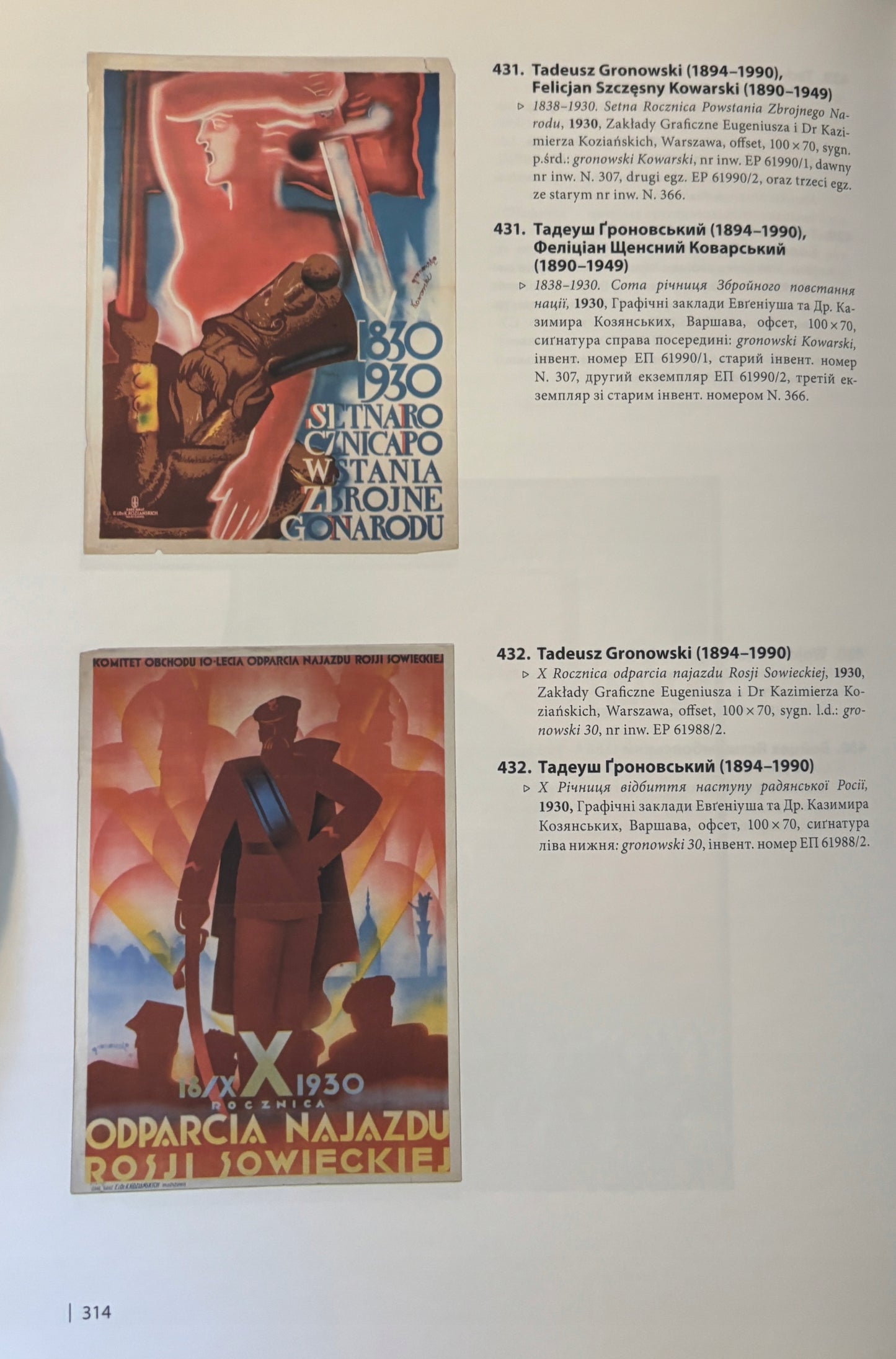 Plakat polski. Anna Agnieszka Szablewska, Marianna Seńkiw