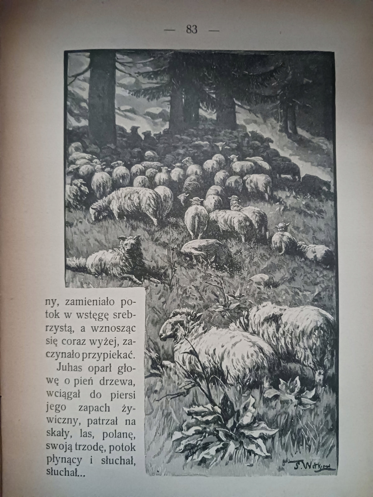 Pieśń poranna Jadwiga Warnkówna [wydanie z roku 1903] [RZADKIE]