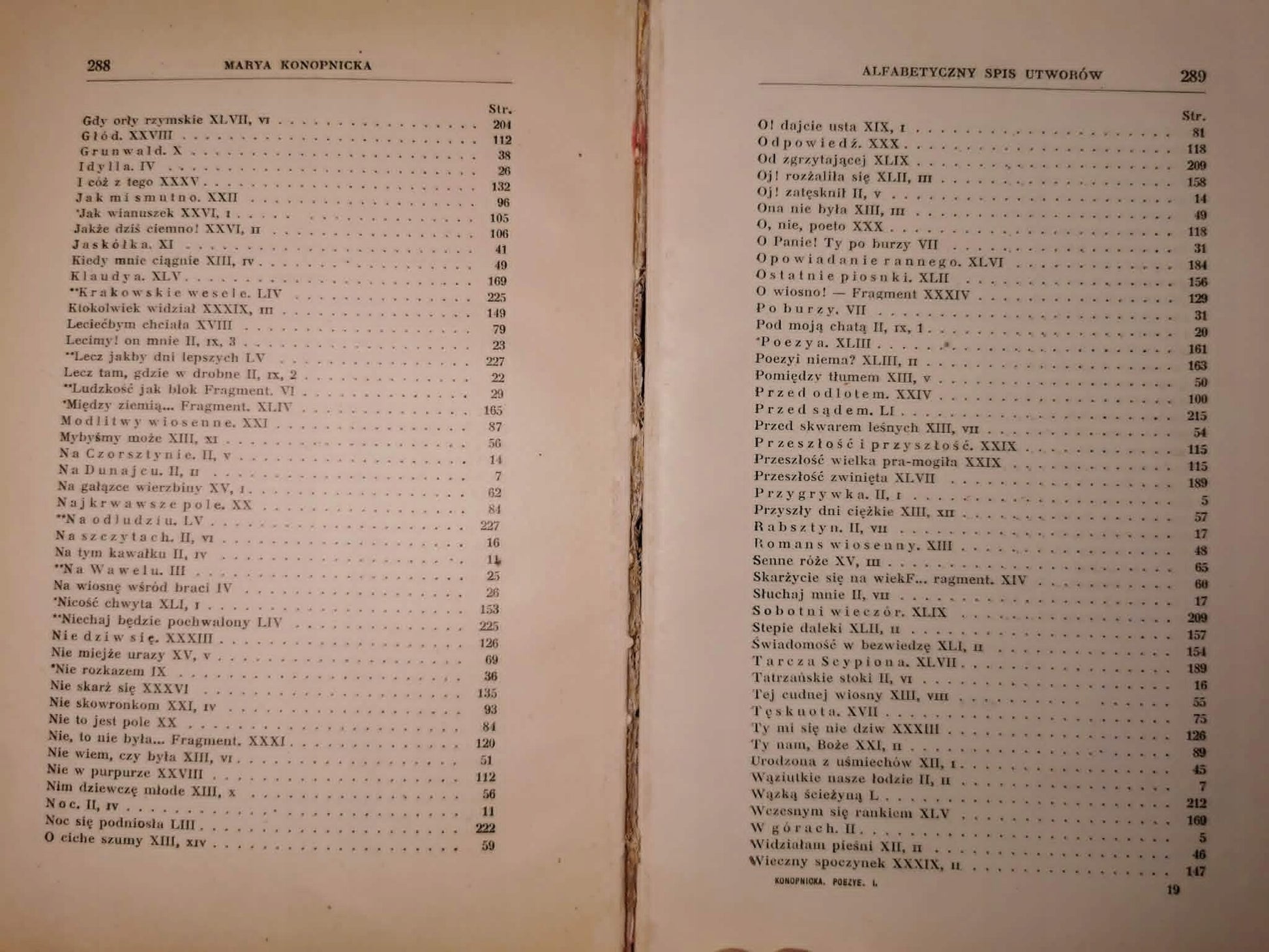 Poezje, M. Konopnicka [1915-1916]