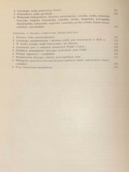 Genealogia [komplet] Włodzimierz Dworzaczek [1959]