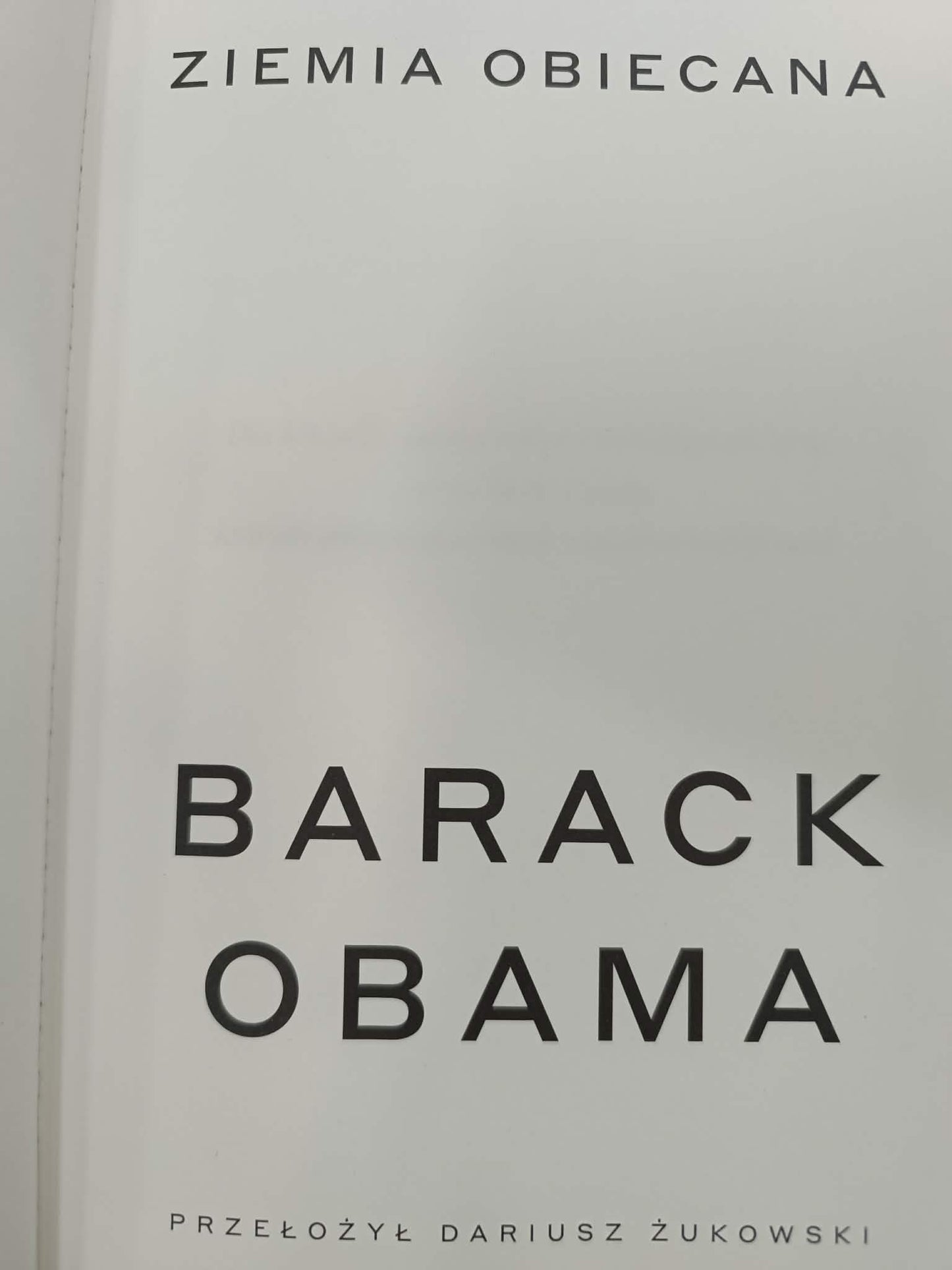 Michelle Obama-Becoming, Barack Obama-Ziemia Obiecana x2