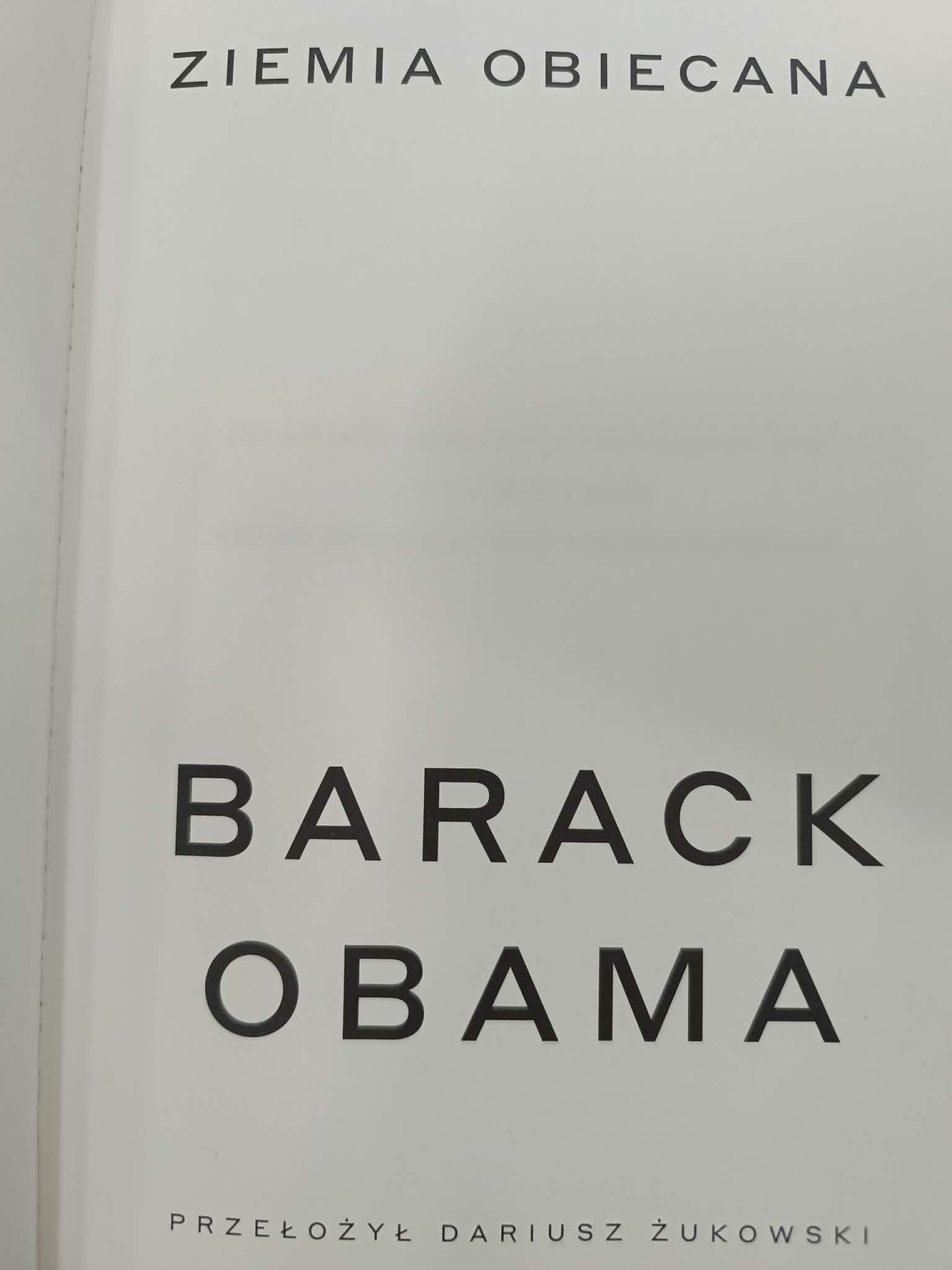 Michelle Obama-Becoming, Barack Obama-Ziemia Obiecana x2