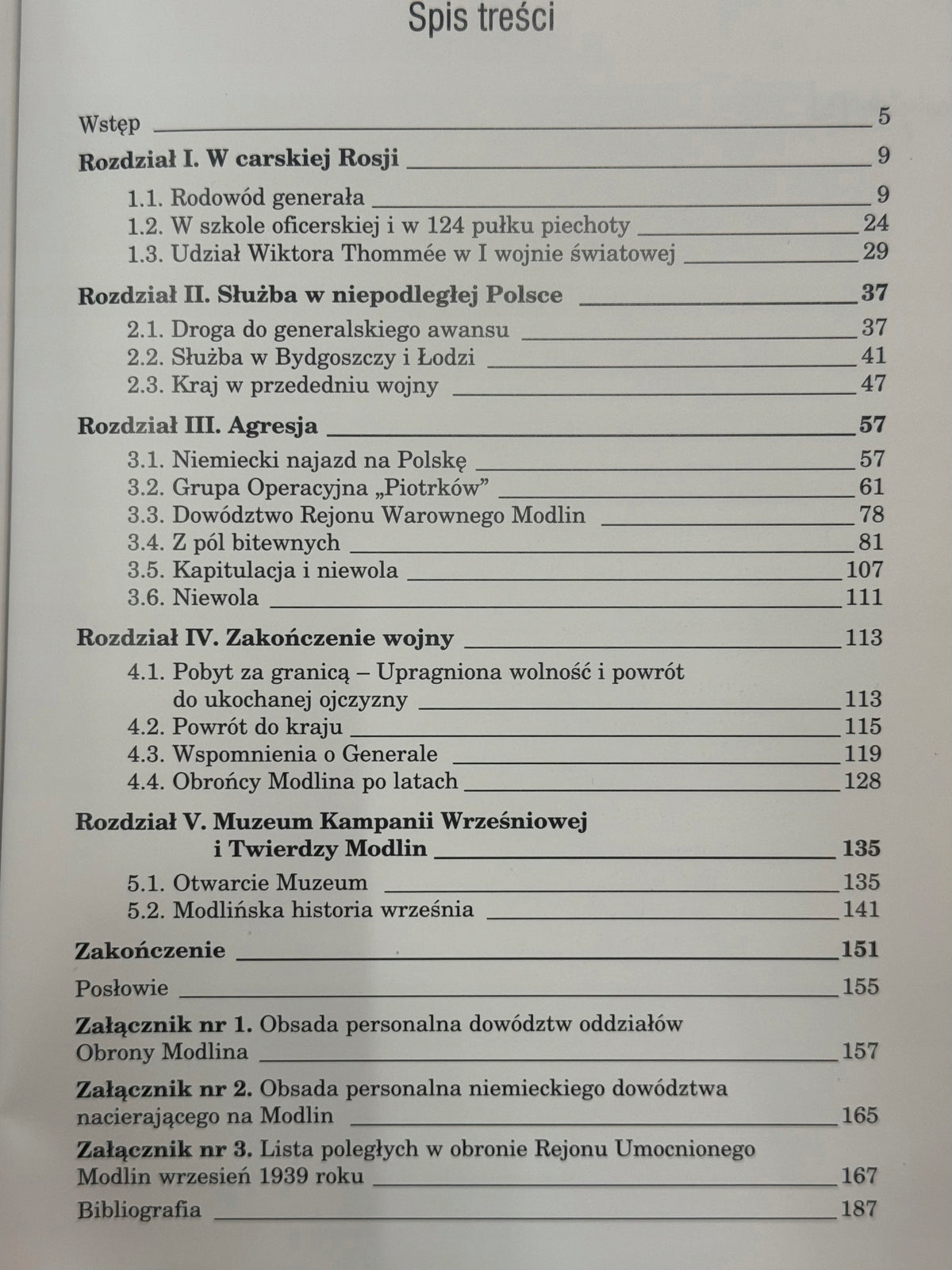 Generał Wiktor Thommée Życie i walka Władysław Wyruch[dedykacja odautorska]