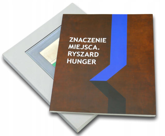 2 ALBUMY: Znaczenie miejsca. Hunger /Strzemiński ,Stażewski, Łunkiewicz