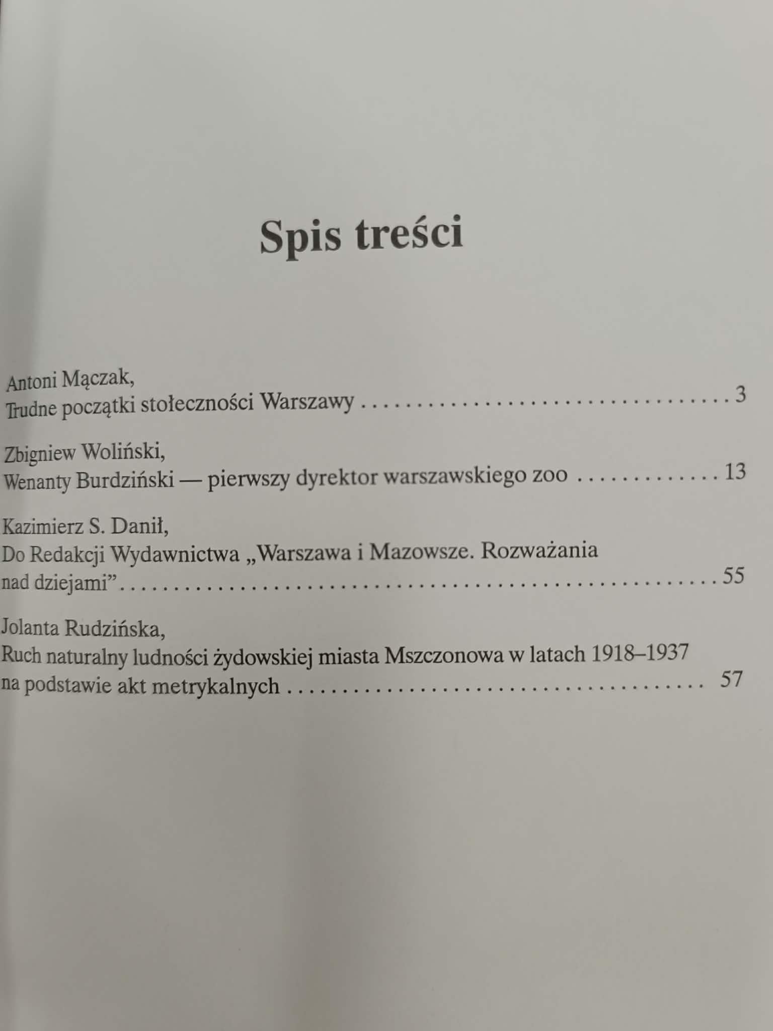Warszawa i Mazowsze x2 T. III, IV, Praca zbiorowa