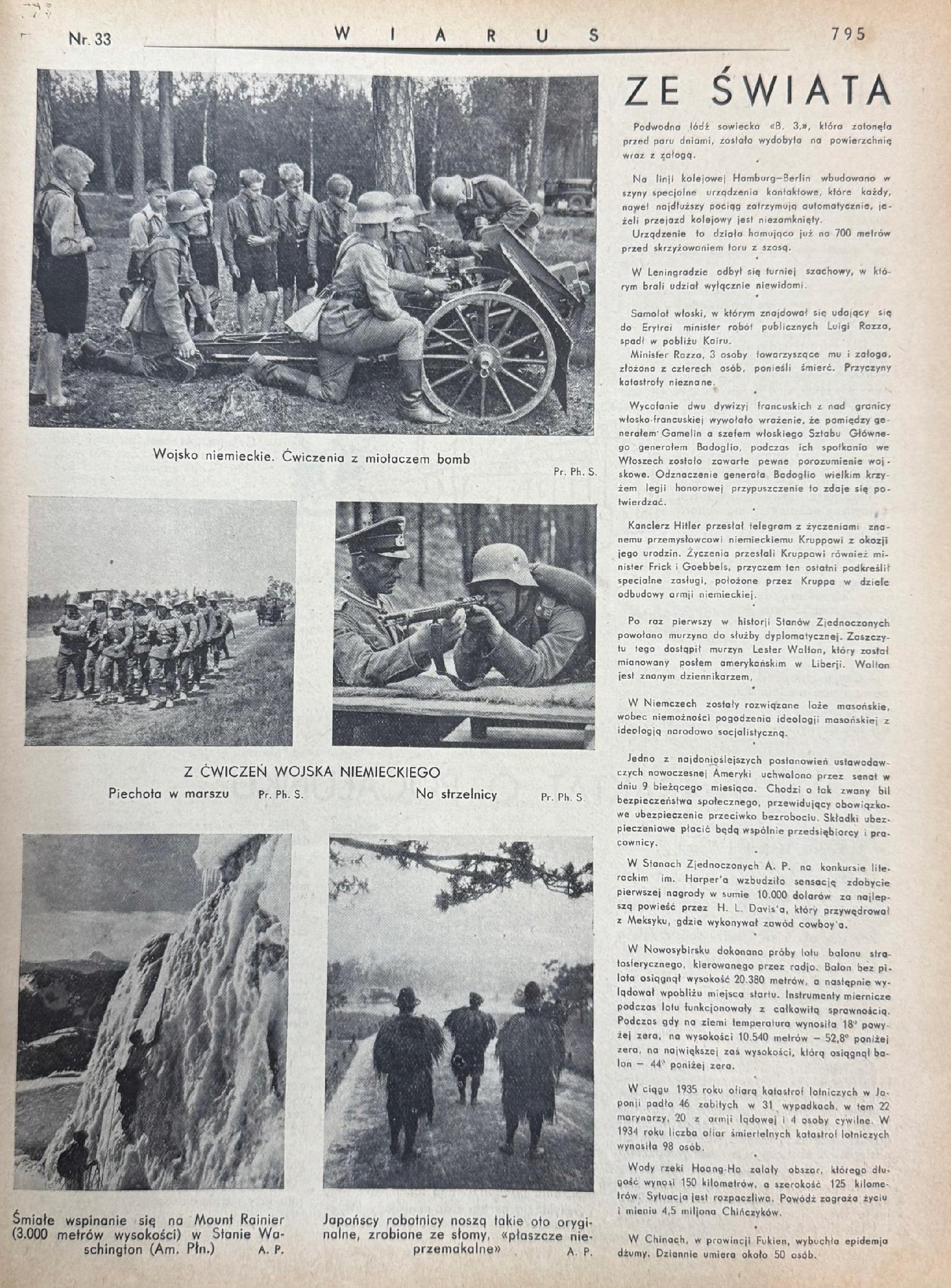 Wiarus Rok 6 Nr 1-50 1935