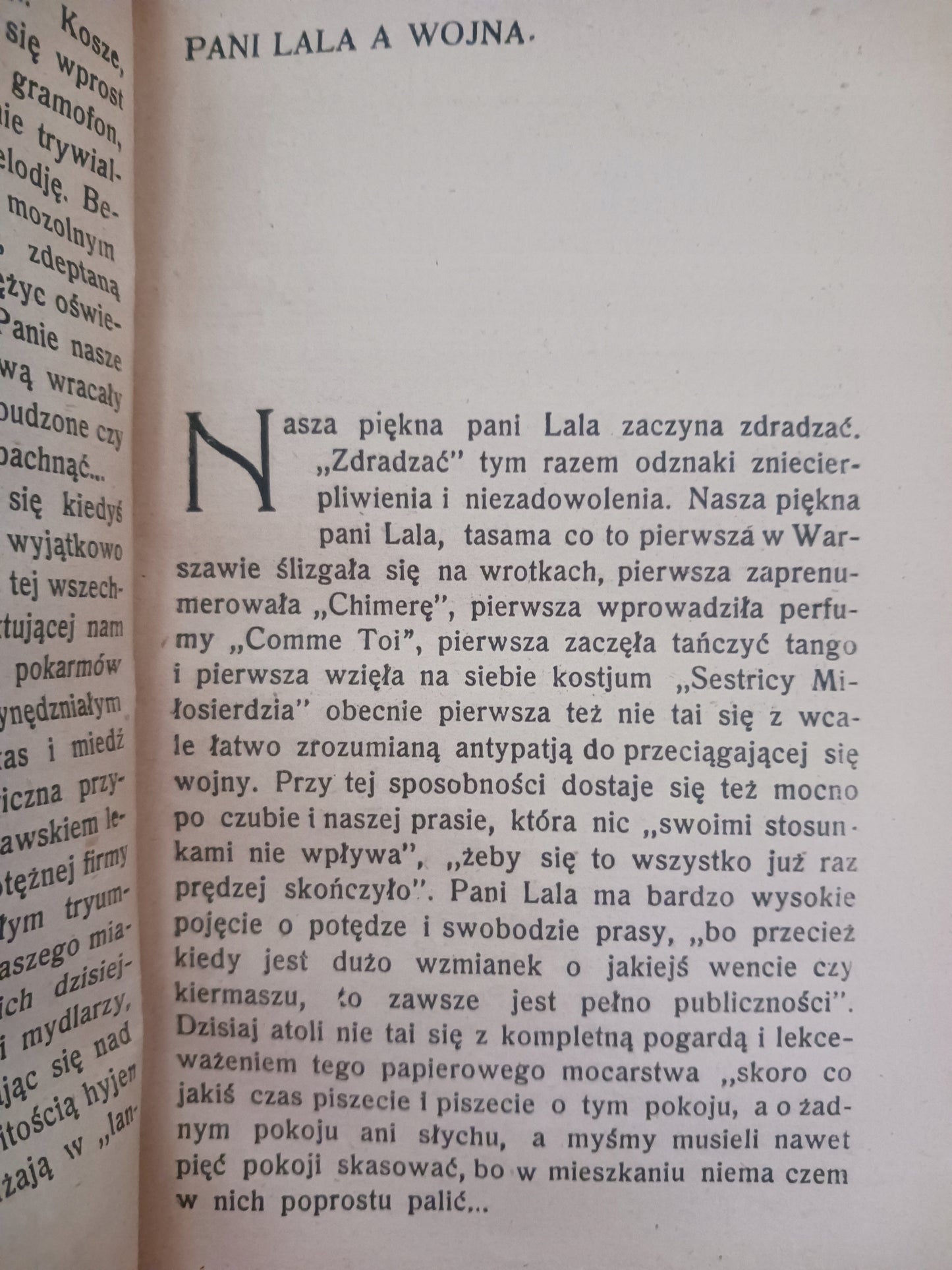 Pogrom: ramoty i gawędy (1915-1919) Adolf Nowaczyński [wydanie z roku 1921]