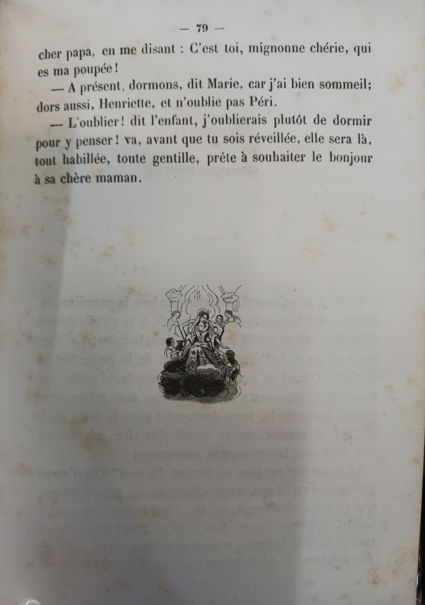L'éducation d'une poupée Madame de Sainte-Marie [Paryż, wyd. XIX w.]
