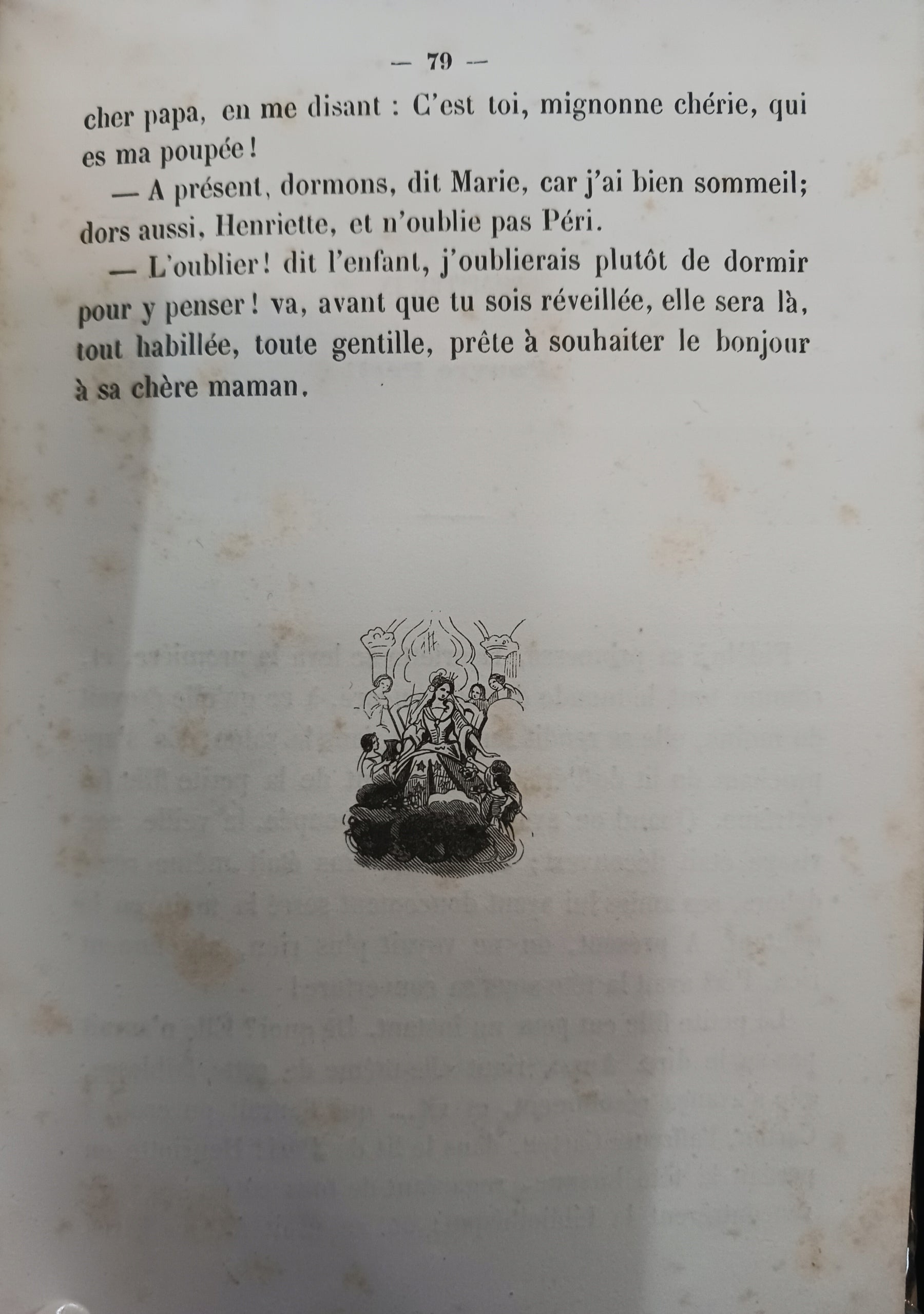 L'éducation d'une poupée Madame de Sainte-Marie [Paryż, wyd. XIX w.]