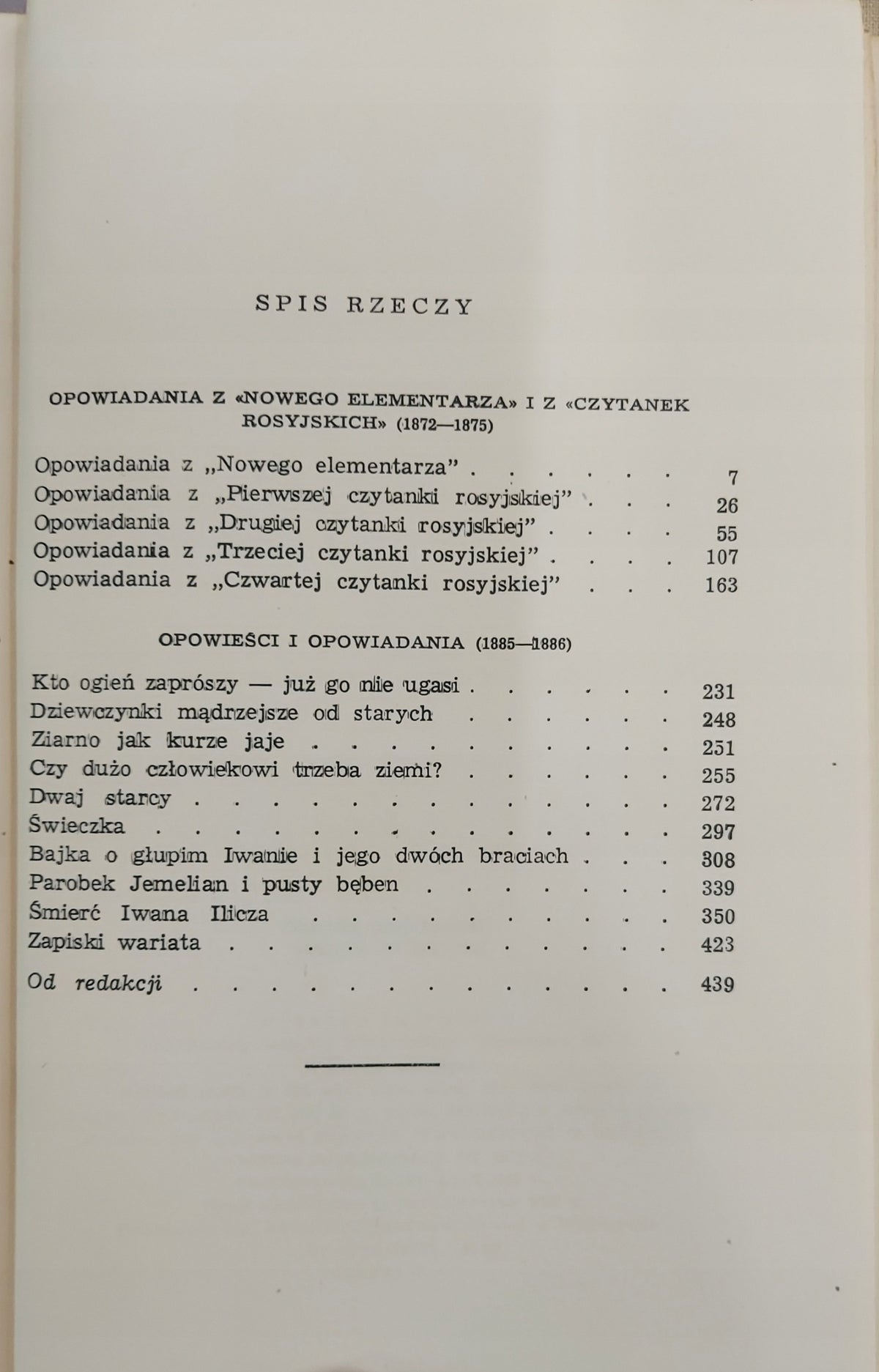 Dzieła Lew Tołstoj (tomy 1-4, 8-14) Wojna i pokój, Anna Karenina...