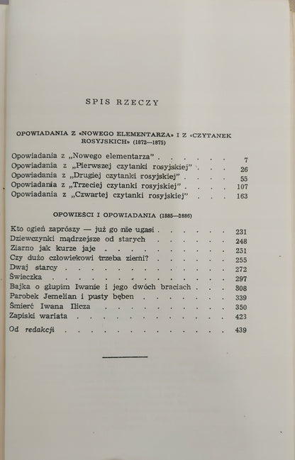Dzieła Lew Tołstoj (tomy 1-4, 8-14) Wojna i pokój, Anna Karenina...