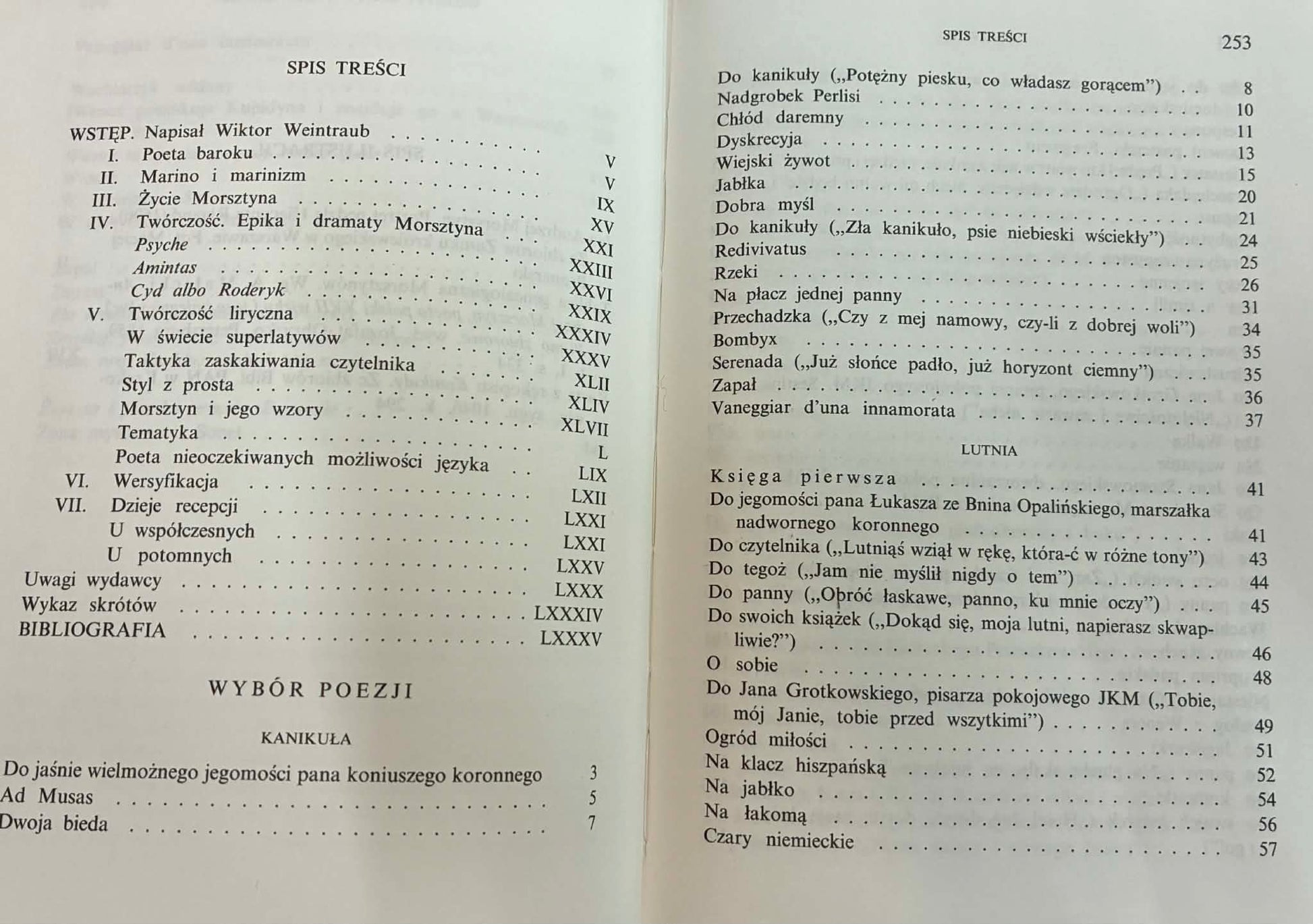 Wybór poezji Jan Andrzej Morsztyn [Biblioteka Narodowa]