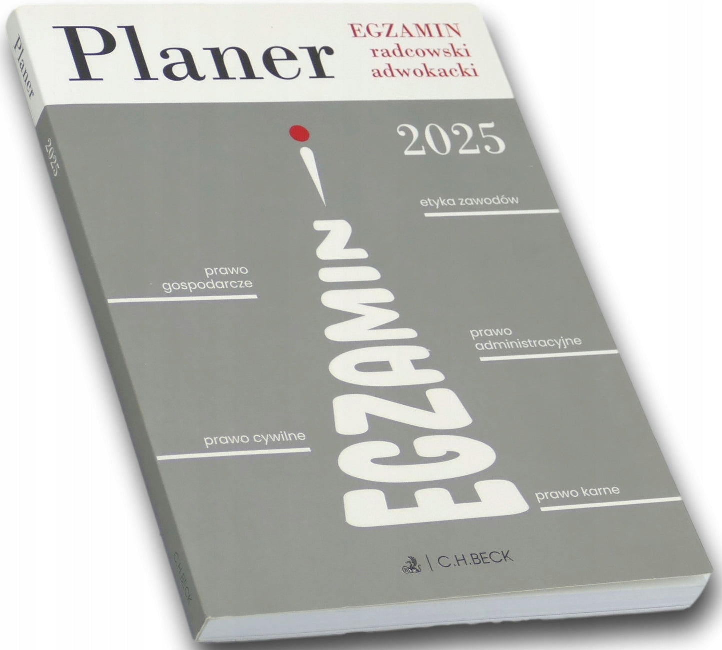 Planer. Egzamin radcowski i adwokacki 2025 Praca zbiorowa