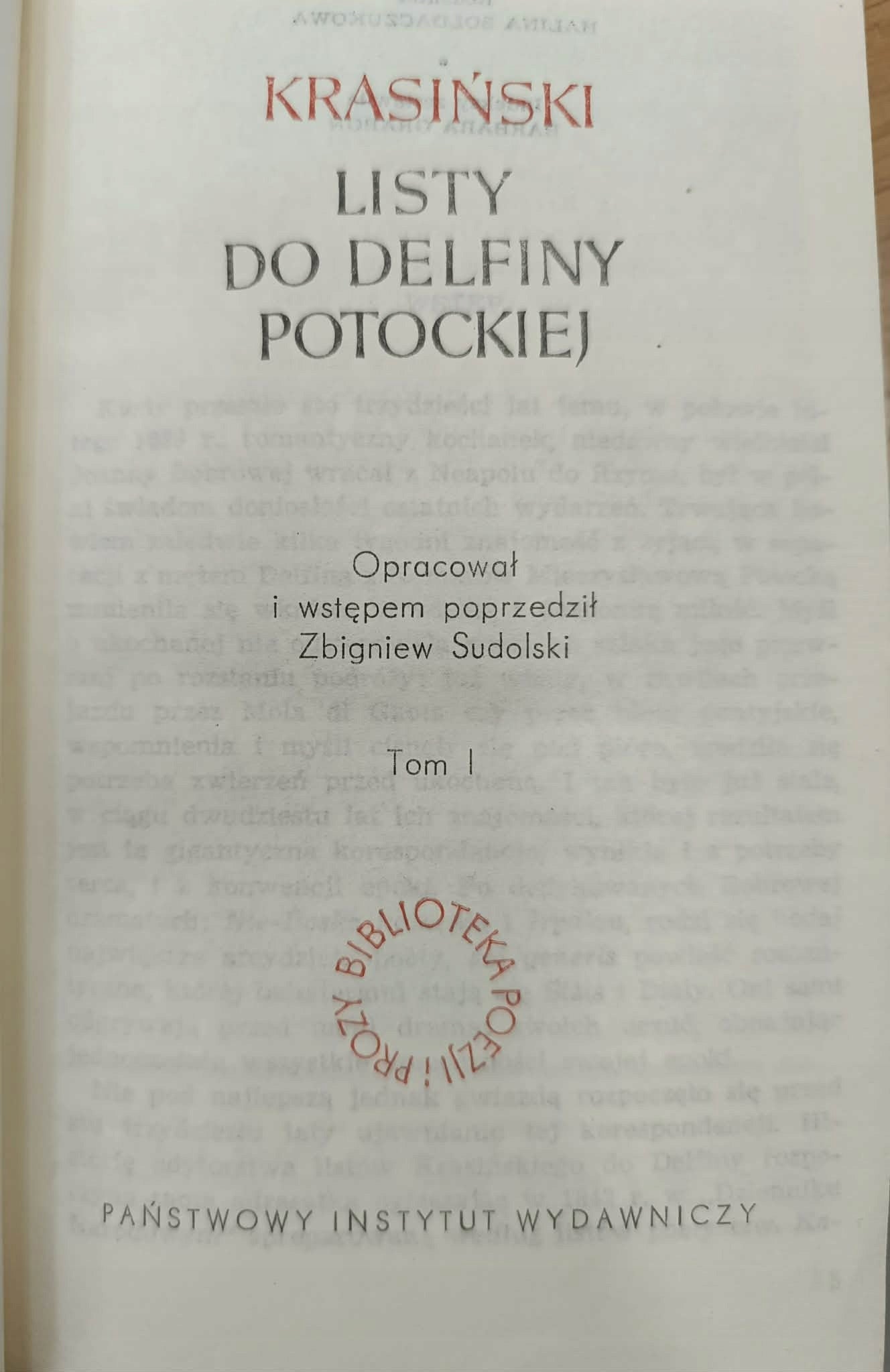 Komplet Listy i Dzieła Literackie Zygmunta Krasińskiego x16