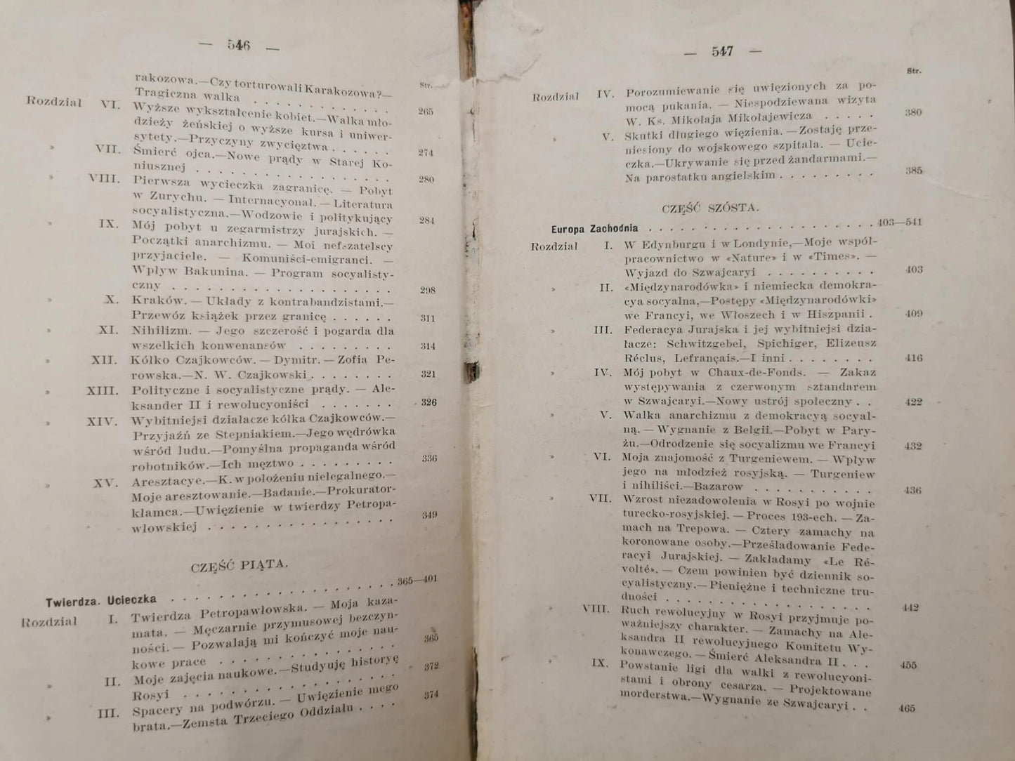 Wspomnienia Rewolucyonisty, P. Krapotkin [Lwów 1903]