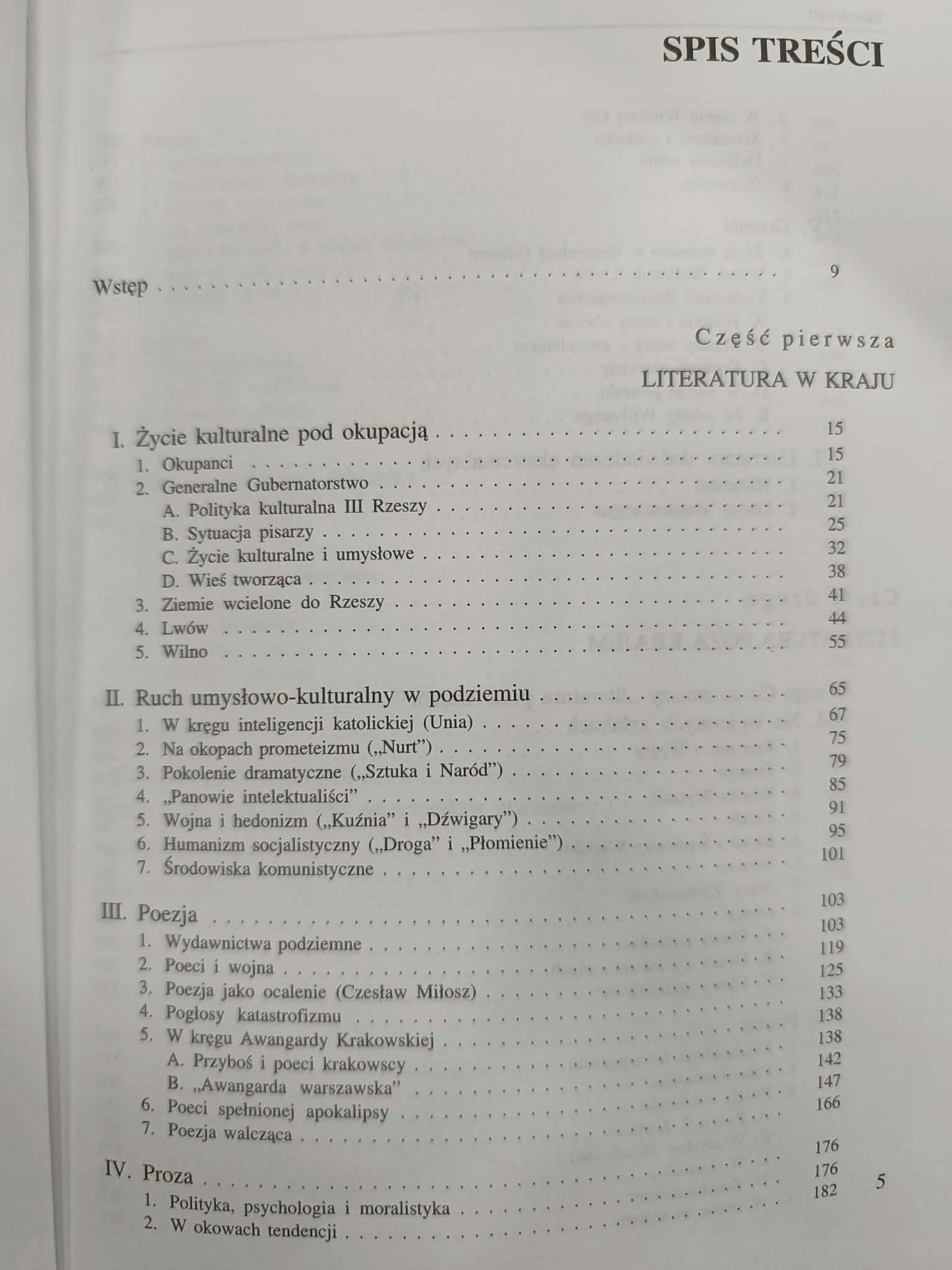 Literatura polska w latach II wojny światowej, Jerzy Święch