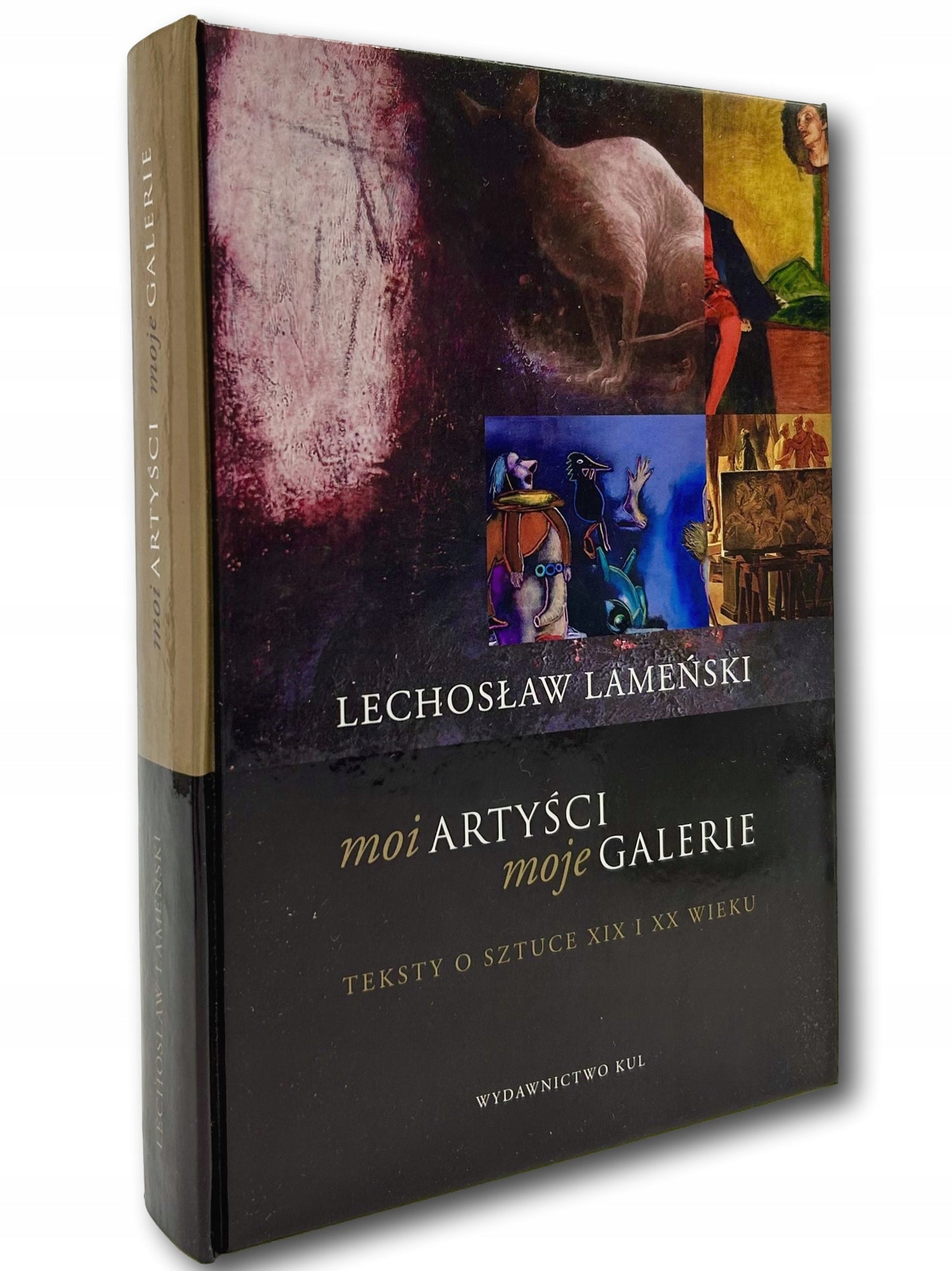 Moi artyści moje galerie Lameński L. [autograf i osobista dedykacja]