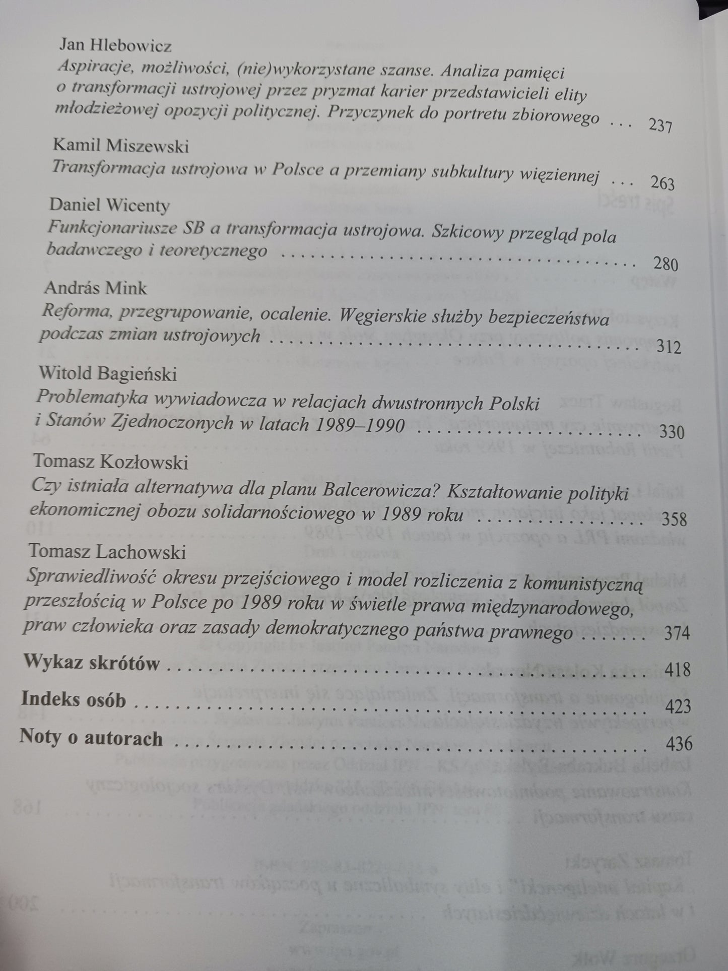 Transformacja ustrojowa w Polsce. Nowe perspektywy Praca zbiorowa