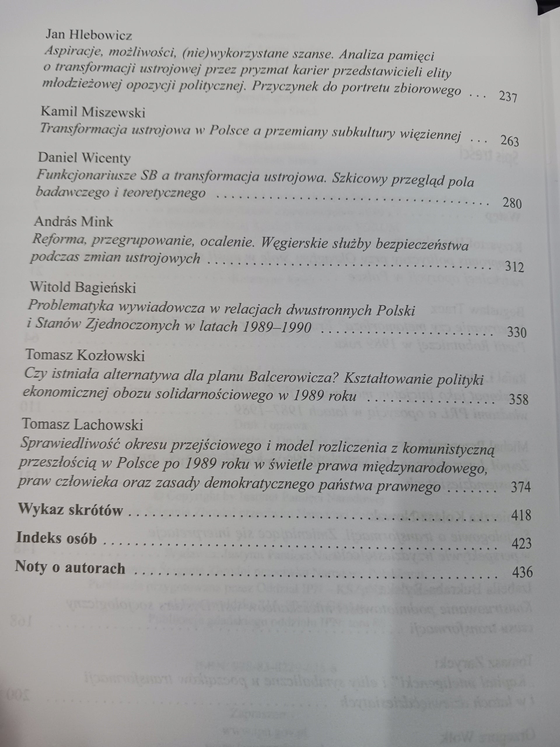 Transformacja ustrojowa w Polsce. Nowe perspektywy Praca zbiorowa