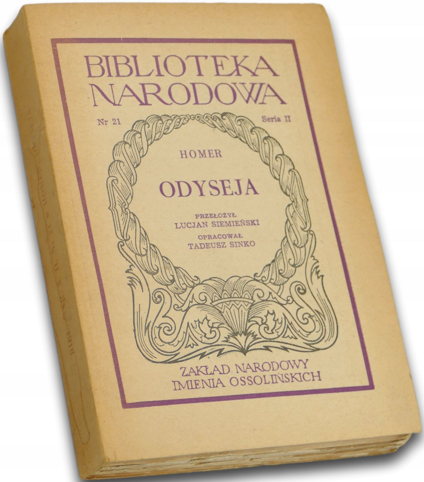 Odyseja Homer [Biblioteka Narodowa]