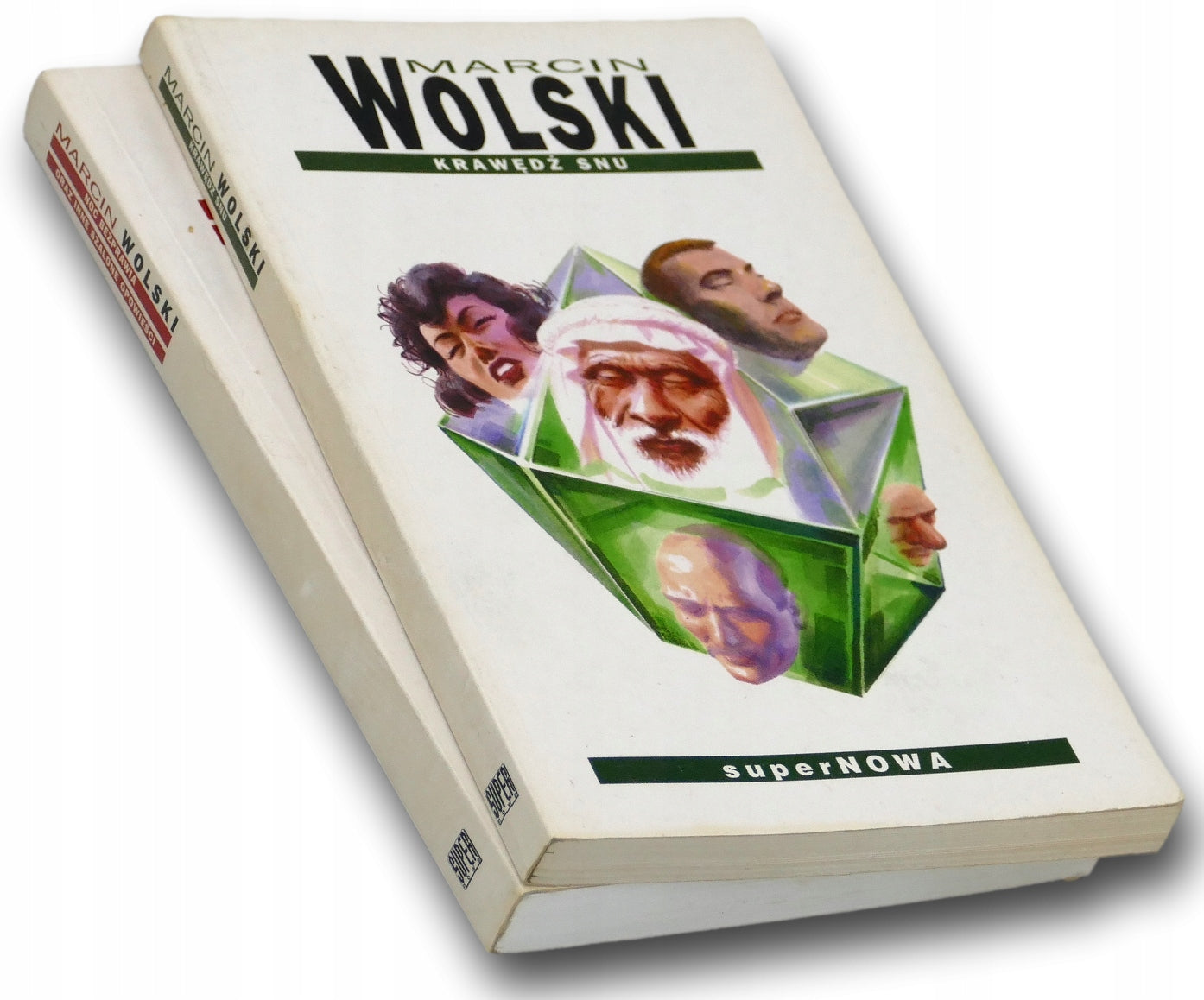 Krawędź snu, Noc bezprawia oraz inne szalone opowieści M.Wolski (2 książki)
