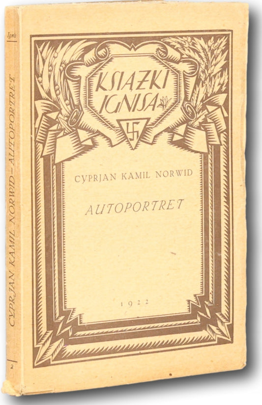 Norwid Kamil Cyprjan - Autoportret [Warszawa 1922]