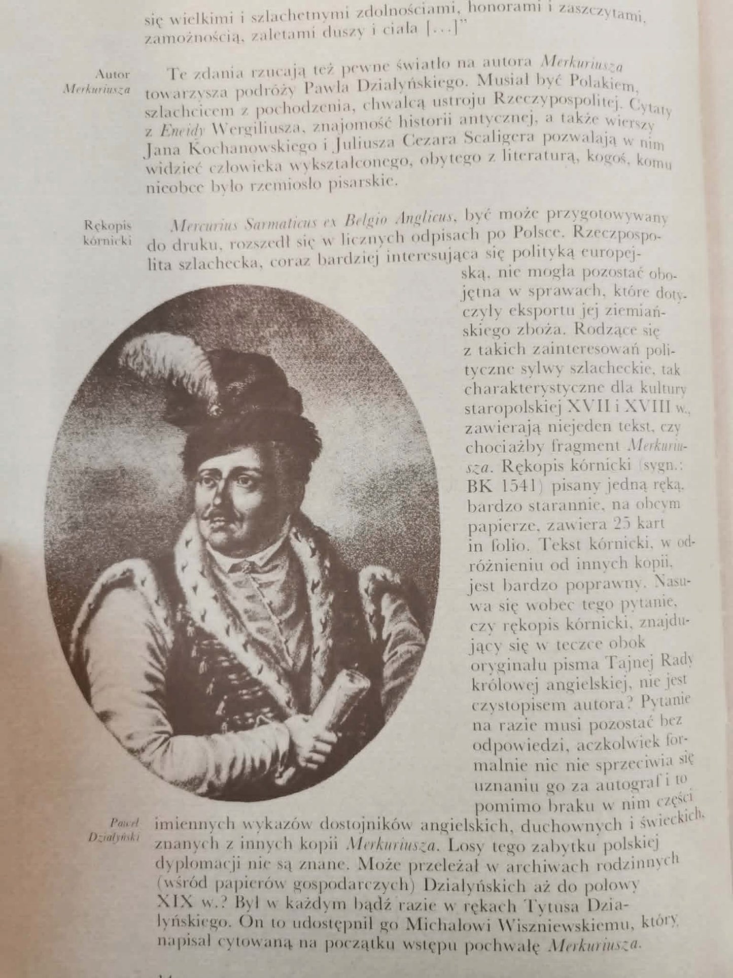 Merkuriusz Sarmacki z Niderlandów i Anglii [1978]