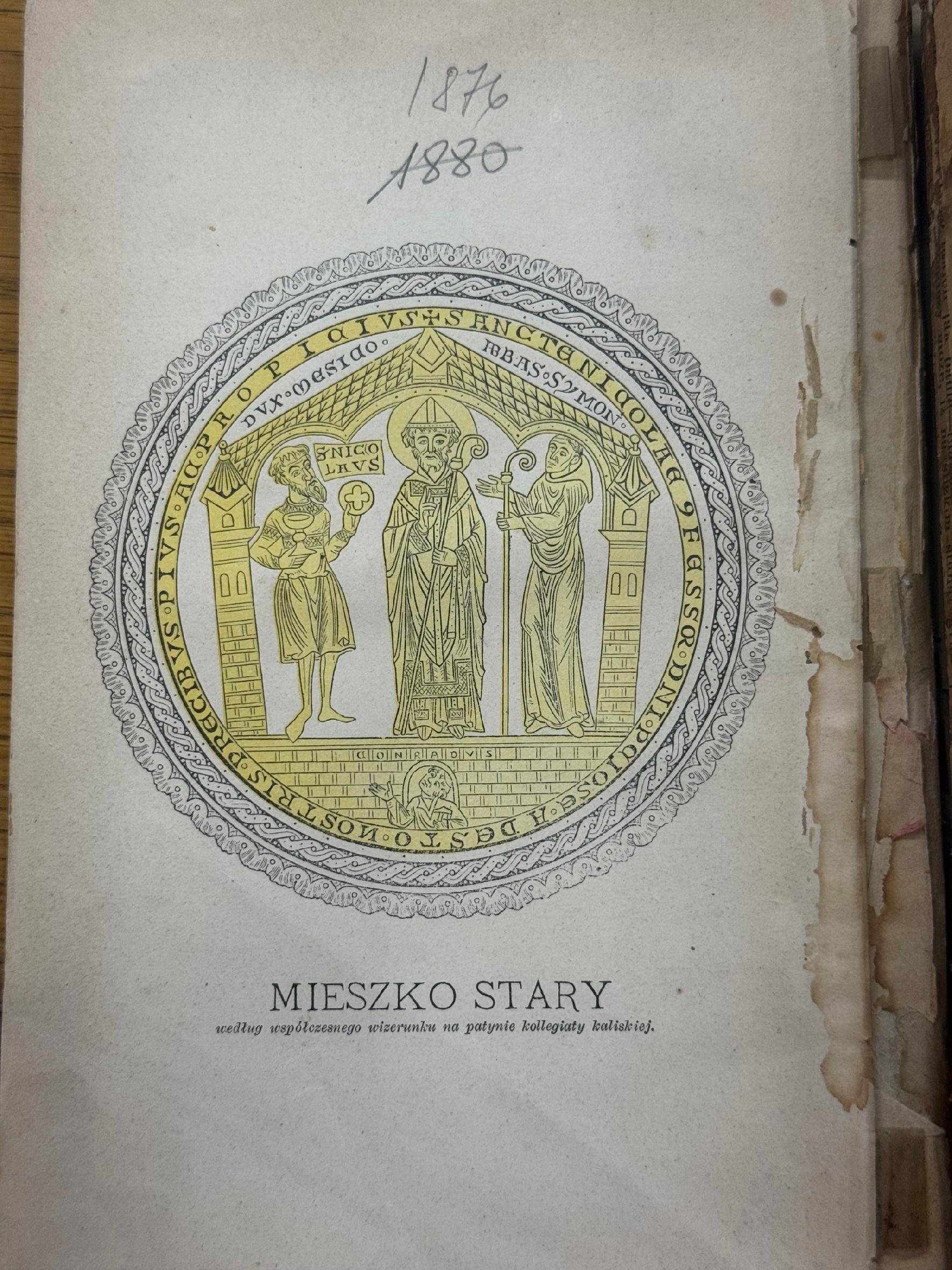 Mieszko Stary i jego wiek Smolka Stanisław [Warszawa 1881]