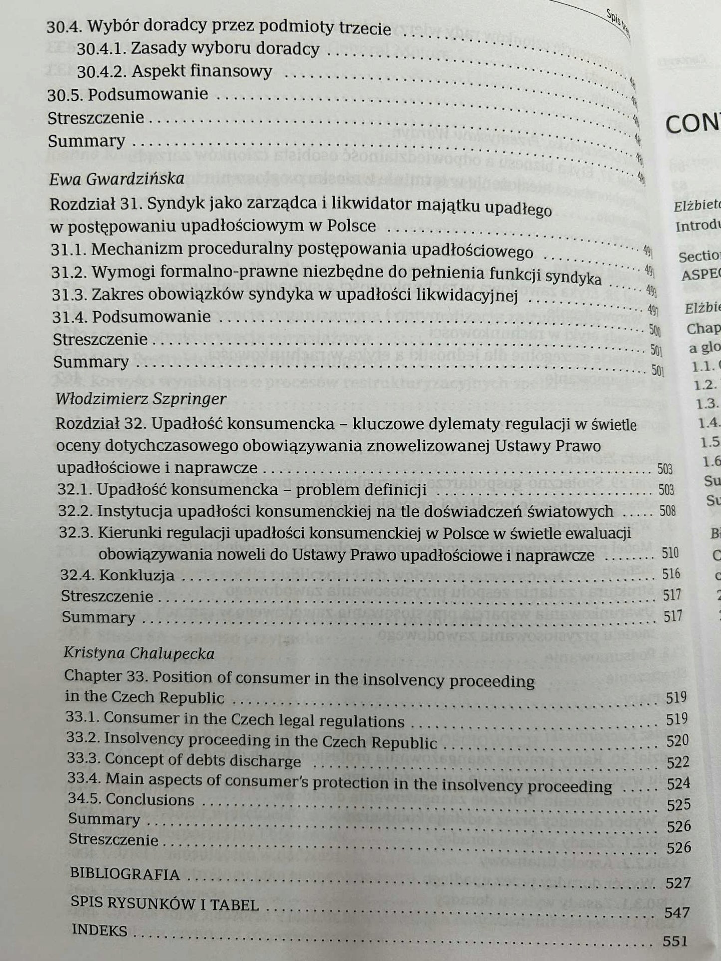 Upadłości, bankructwa i naprawa przedsiębiorstw. Wybrane zagadnienia