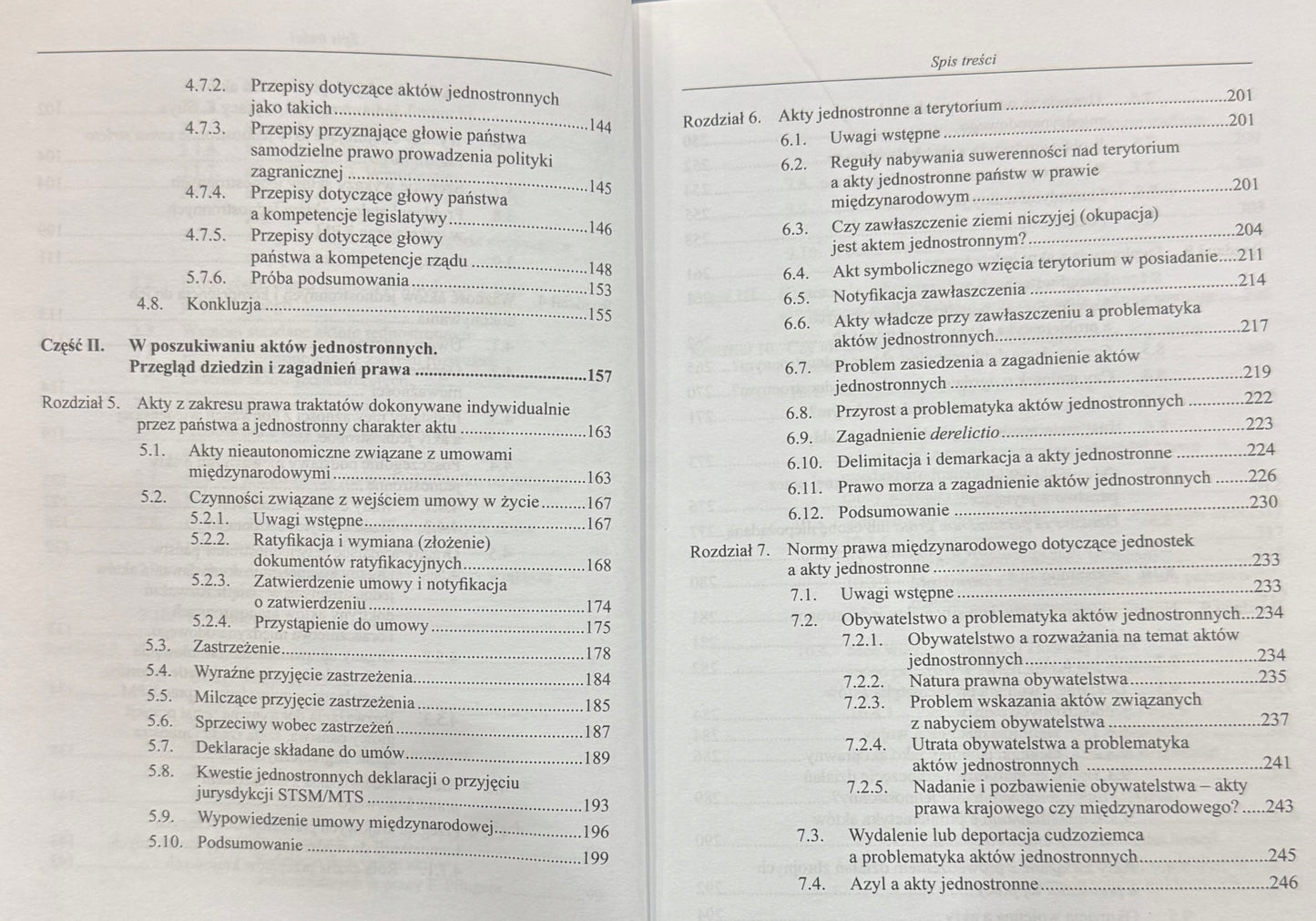 Akty jednostronne państw w prawie międzynarodowym Przemysław Saganek