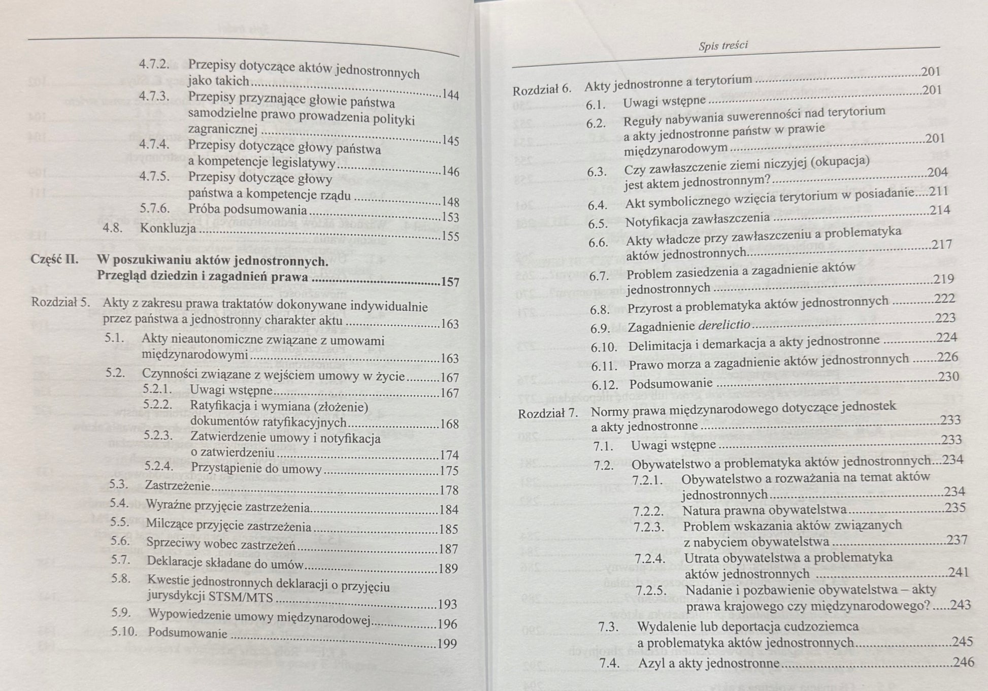 Akty jednostronne państw w prawie międzynarodowym Przemysław Saganek