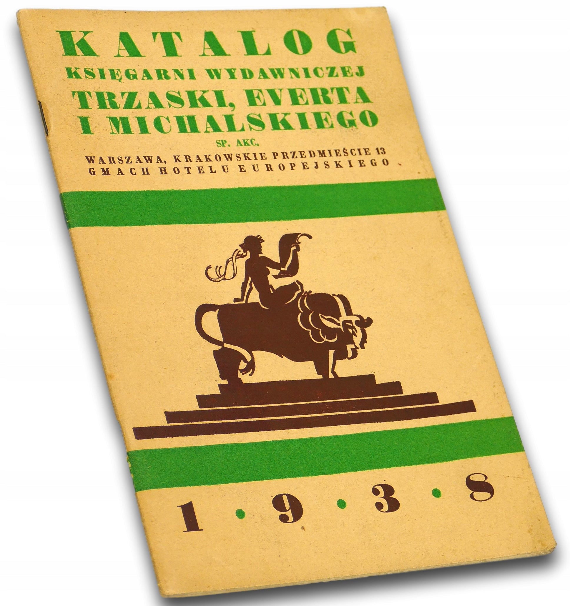 Katalog księgarni wydawniczej Trzaski, Everestu i Michalskiego [1938]