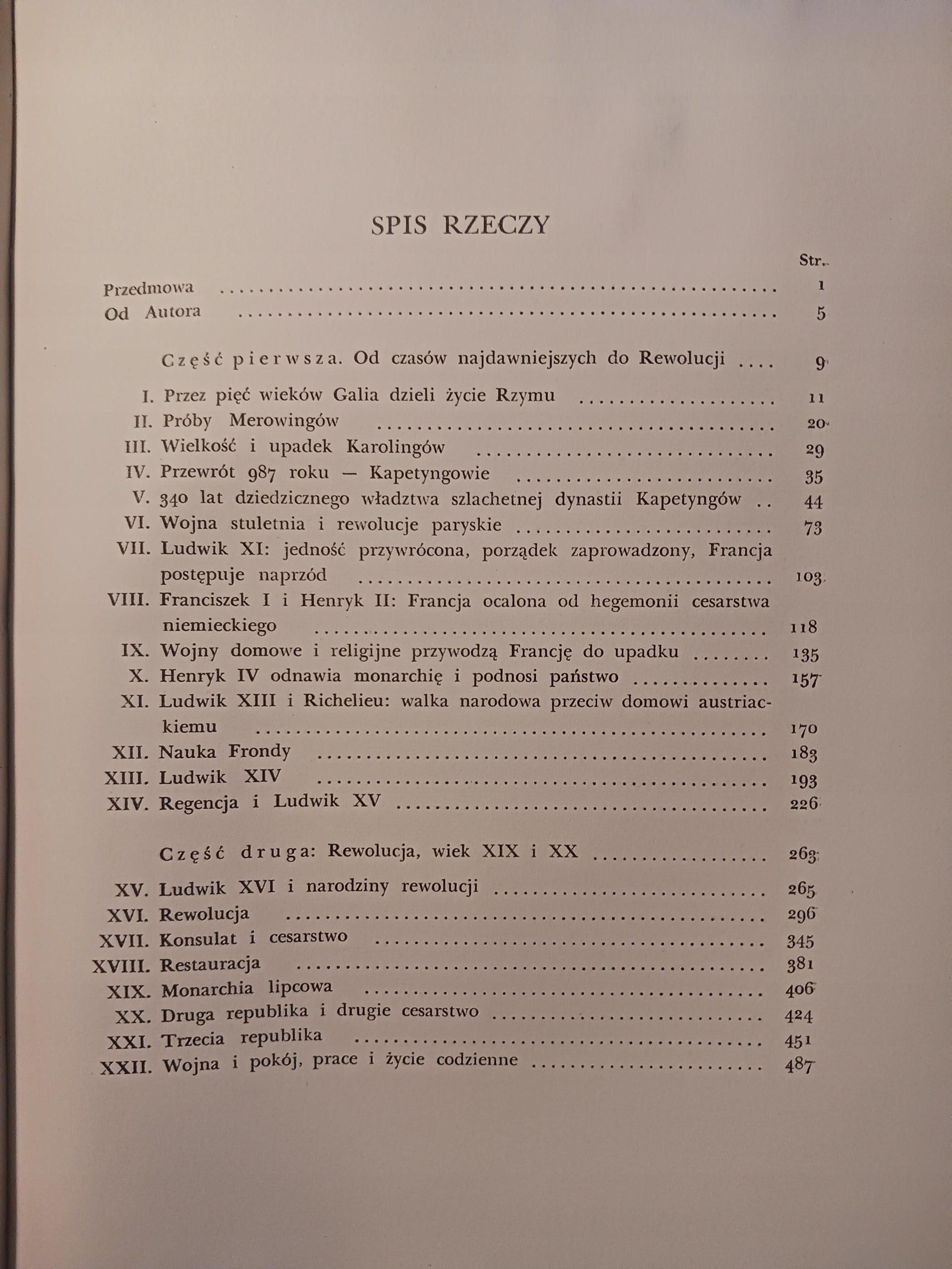 Dzieje Francji Jacques Bainville [Warszawa 1946]