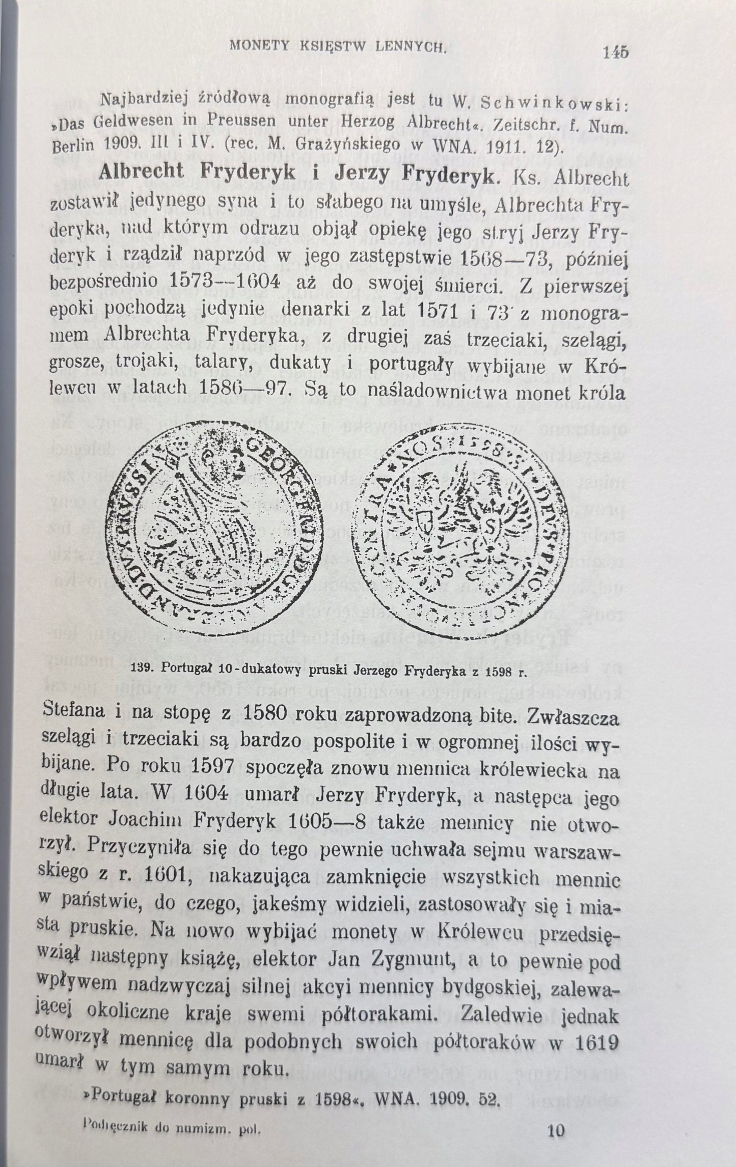 Podręcznik numizmatyki polskiej Dr M. Gumowski [Reprint z 1914 r.]