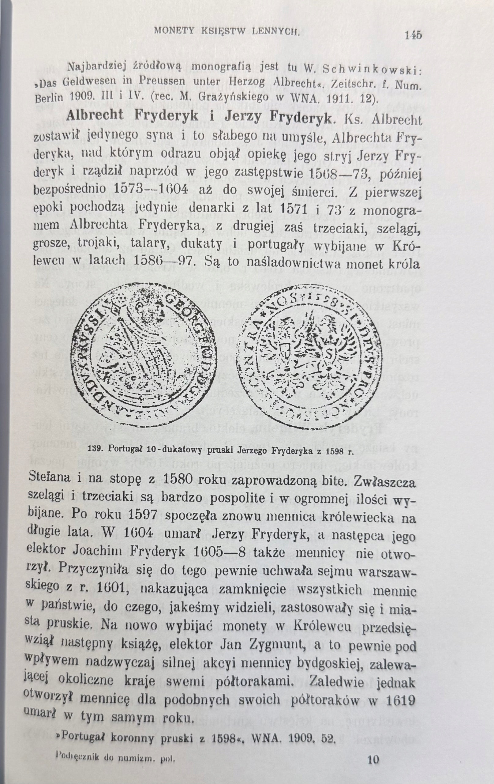 Podręcznik numizmatyki polskiej Dr M. Gumowski [Reprint z 1914 r.]