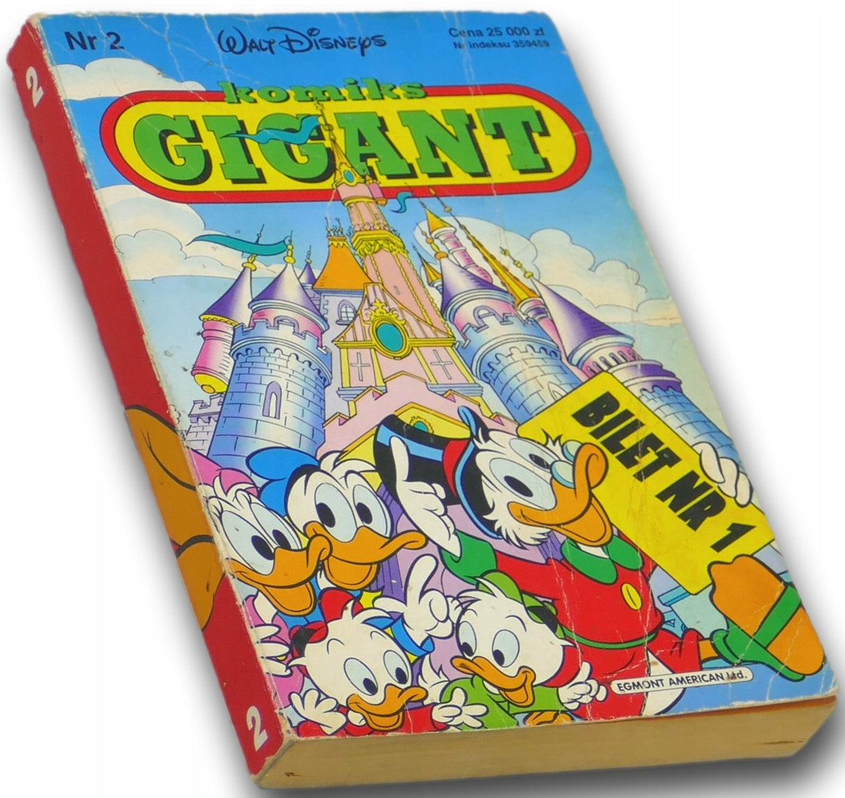 Komiks Gigant nr. 2. Bilet nr. 1 Praca zbiorowa