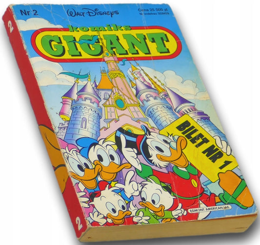 Komiks Gigant nr. 2. Bilet nr. 1 Praca zbiorowa