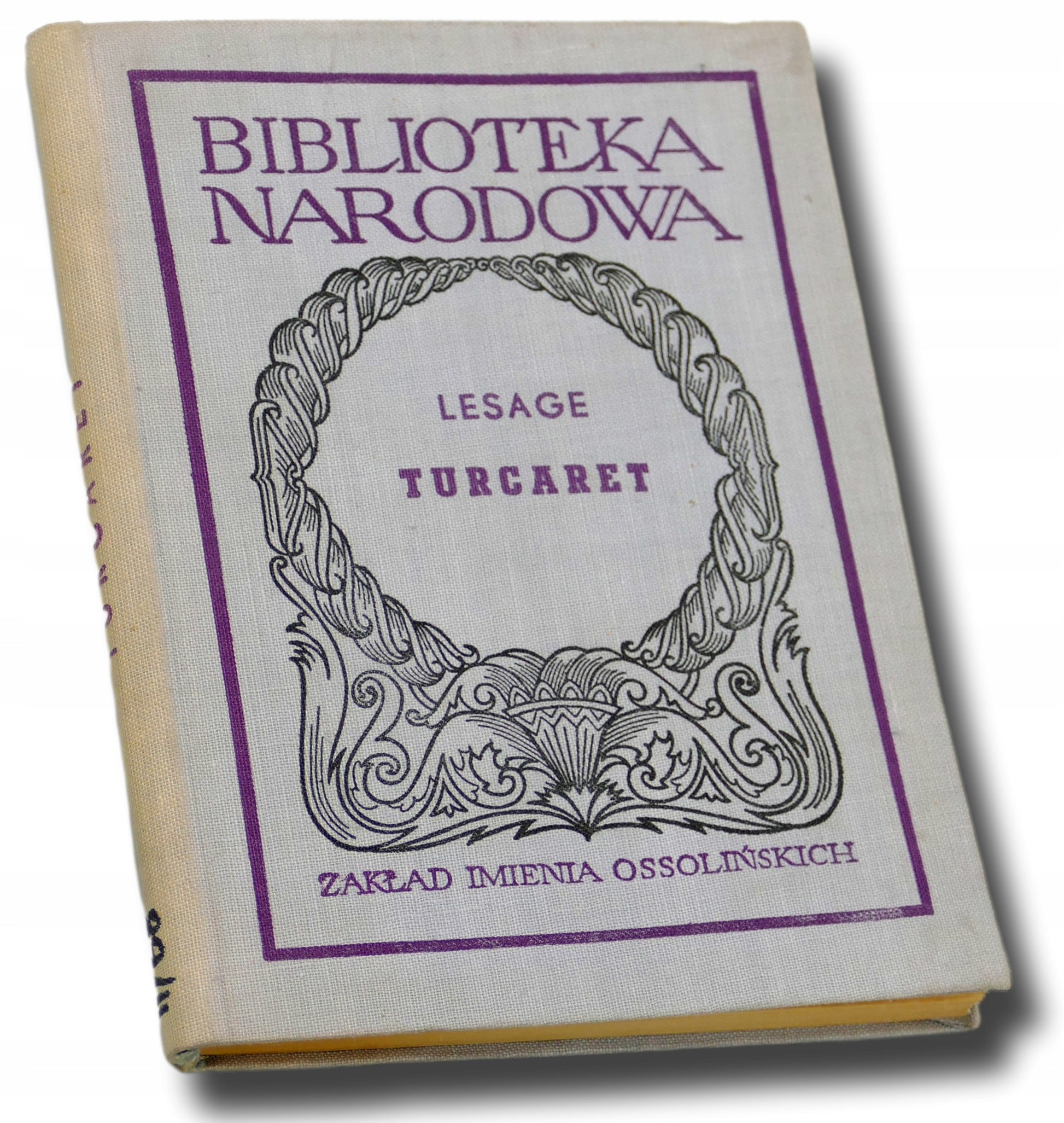 Lesage Turcaret [Biblioteka Narodowa]