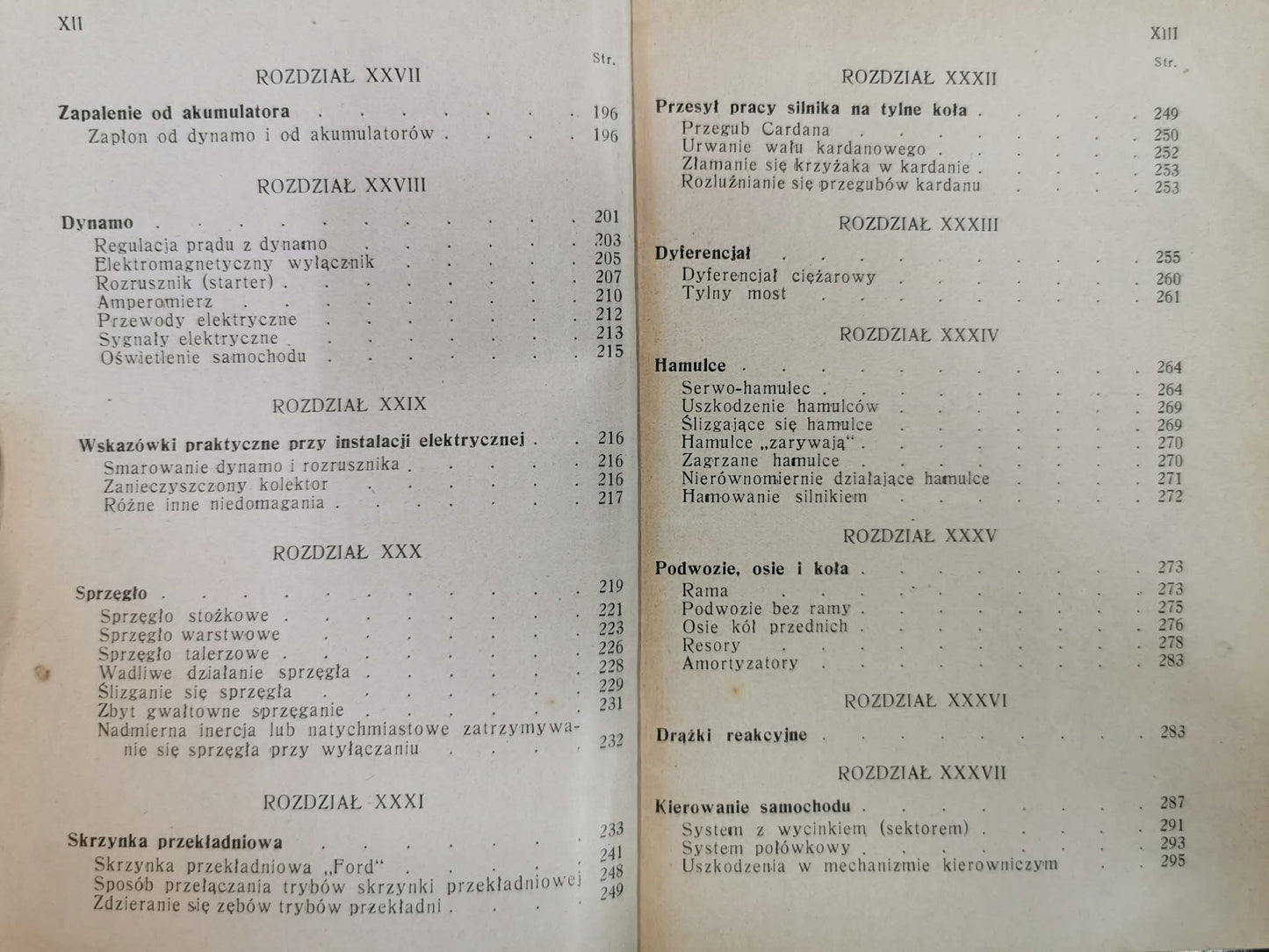 Samochód nowoczesny, Adam Tuszyński [1939]