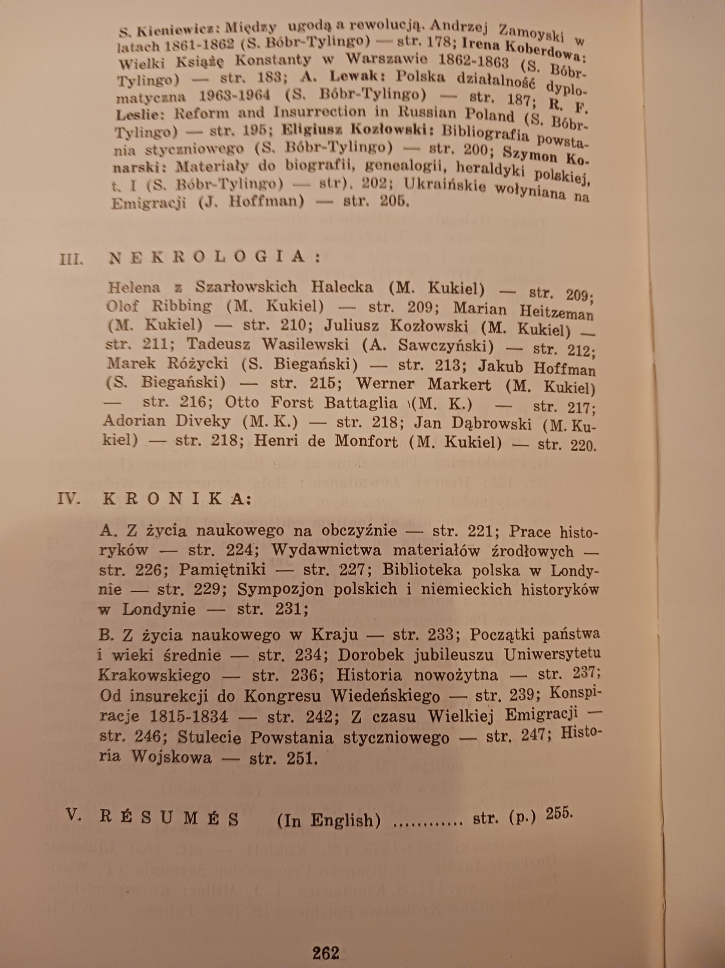 Teki historyczne tomy XIII, XV, XVII, XVIII, XXI Praca zbiorowa