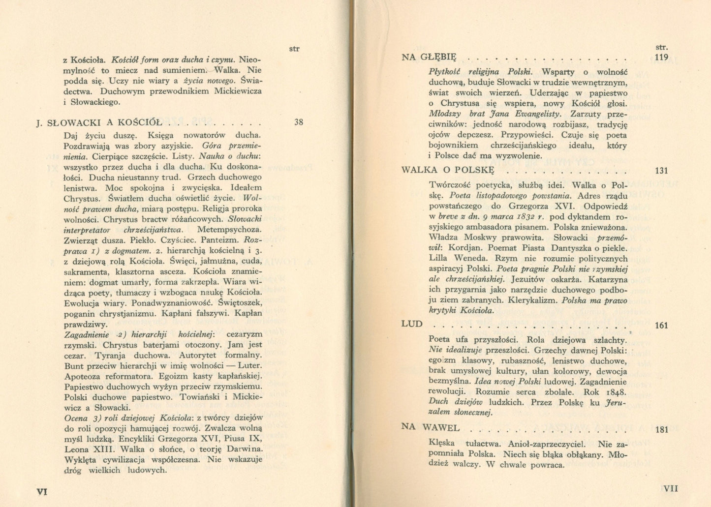 Rzym a Polska w twórczości Słowackiego Górecki Juliusz [Warszawa 1936]
