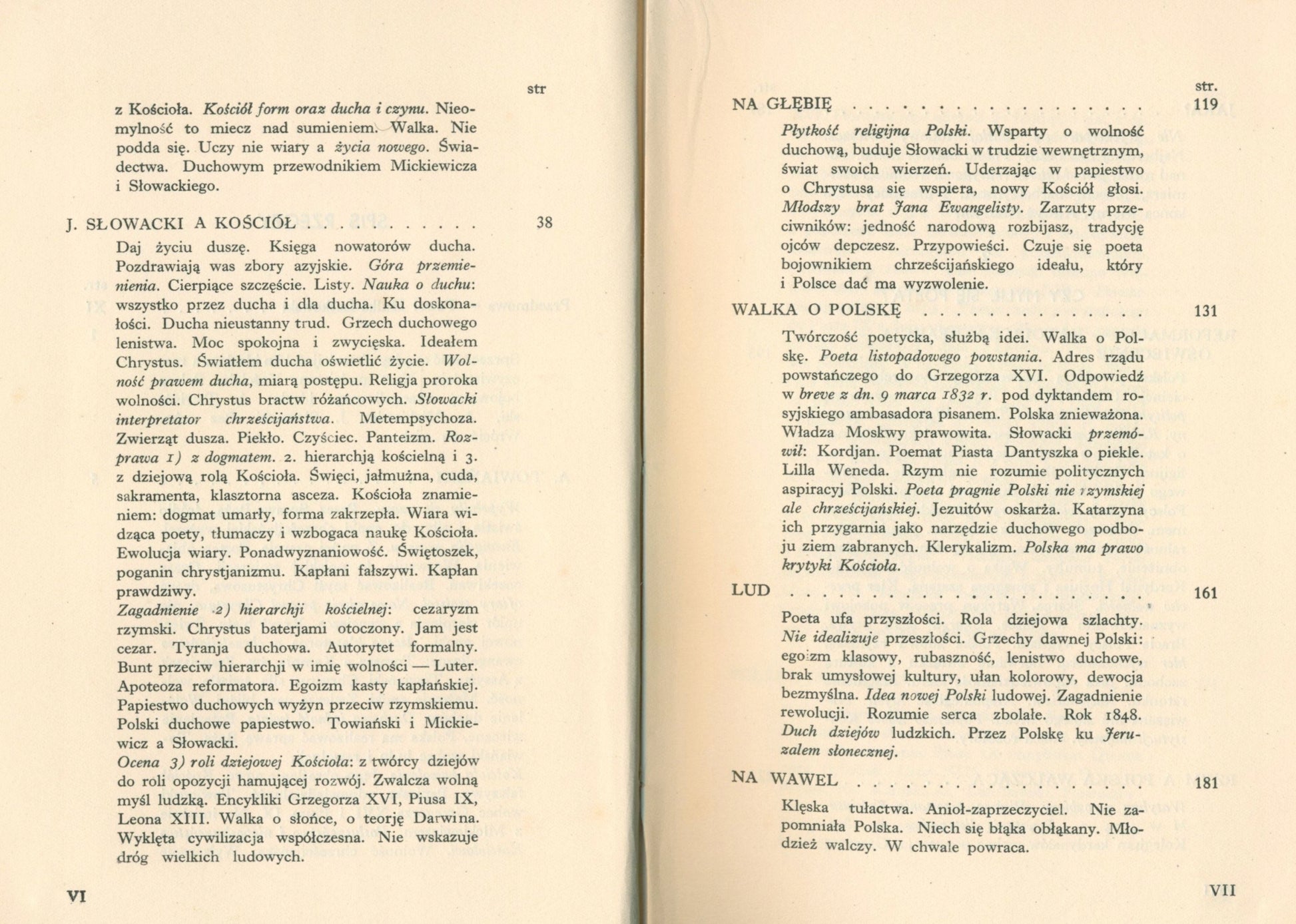 Rzym a Polska w twórczości Słowackiego Górecki Juliusz [Warszawa 1936]
