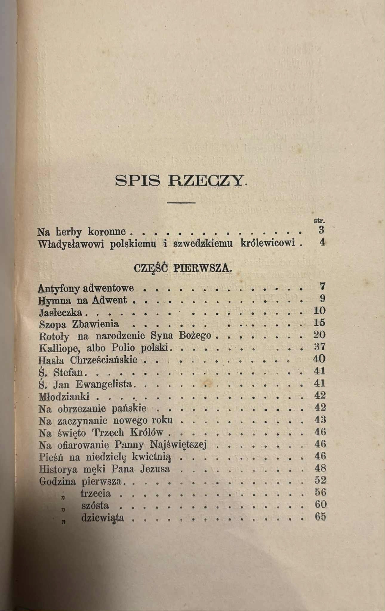 Zbiór rytmów Kaspra Miaskowskiego [Kraków 1861]