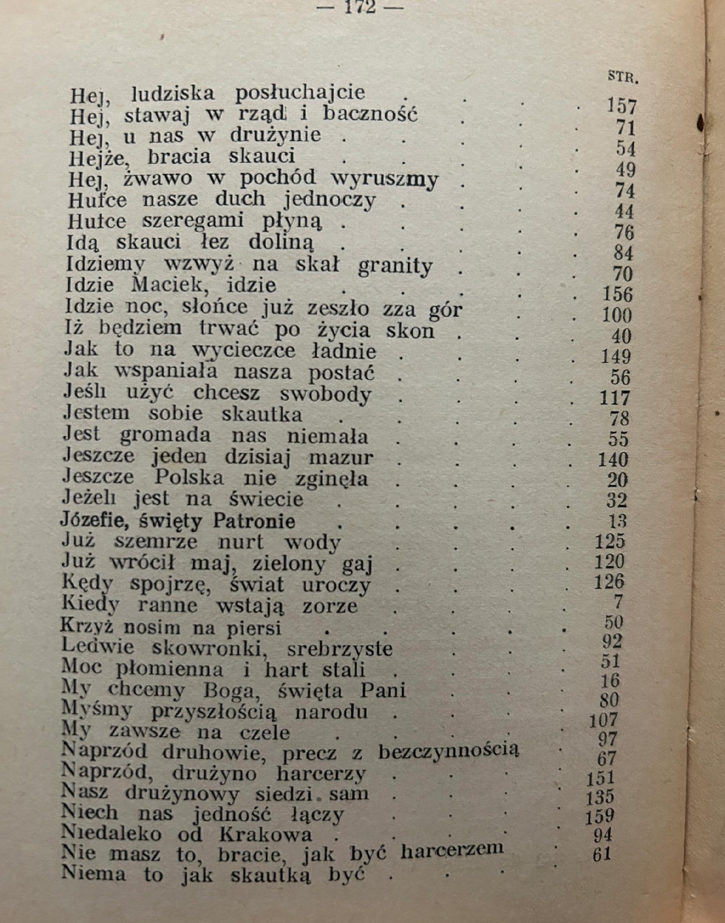 Czuwaj! Pieśni harcerskie - O.M. Żukowski [1938 r.]